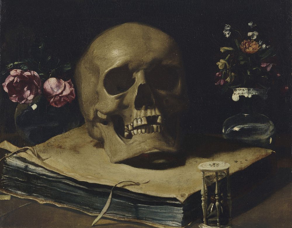 Francesco Barbieri called Guercino (1591-1666), Vanitas Still Life. Oil on canvas. 12 1&frasl;16 x 15⅜ in (30.5 x 39 cm). Estimate on request. Offered in&nbsp;Old Masters&nbsp;on 1 May at Christie&rsquo;s in New York