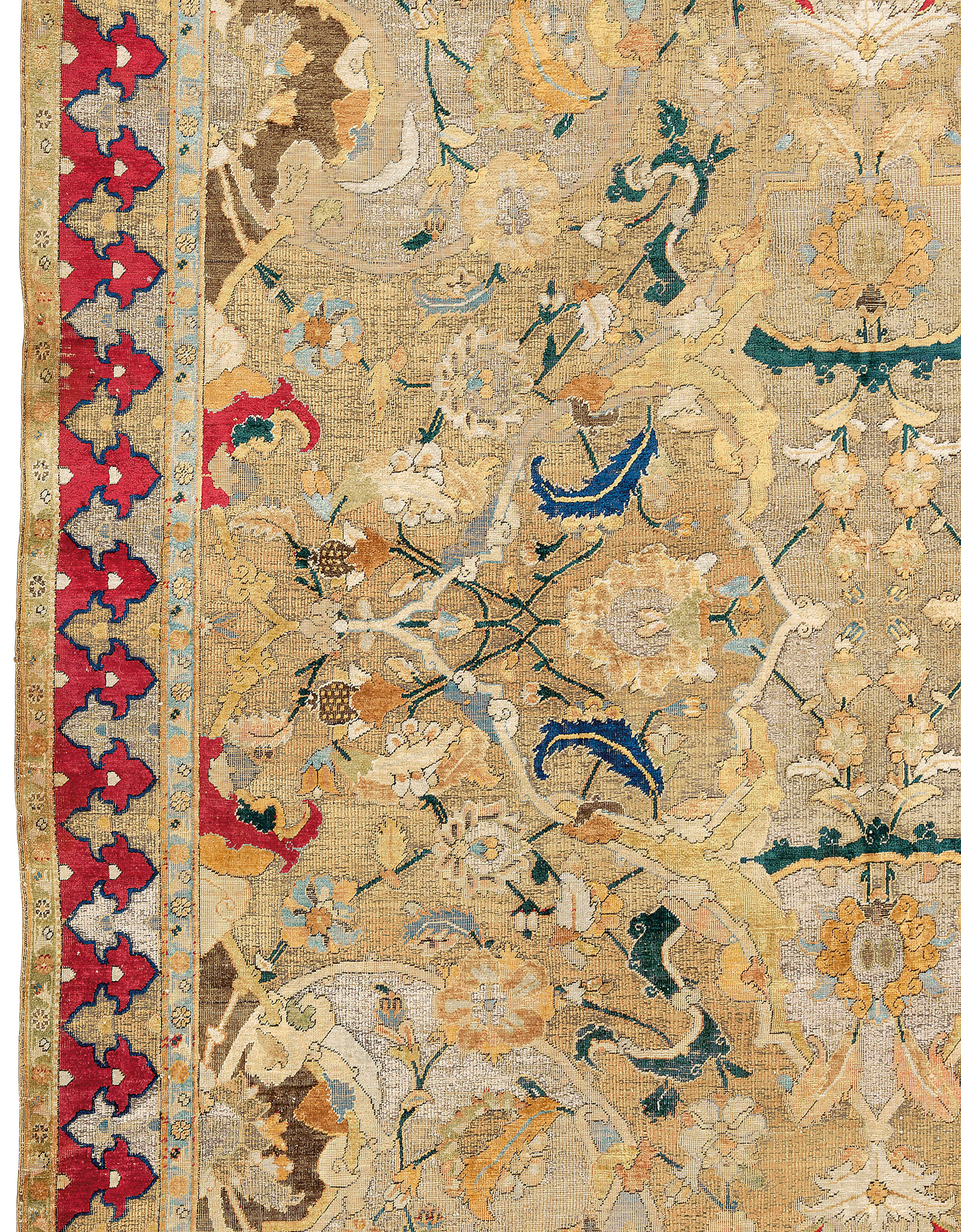 Louise Broadhurst likens the carpets to ‘a superb piece of Chippendale furniture, or a fine Renaissance bronze’ 