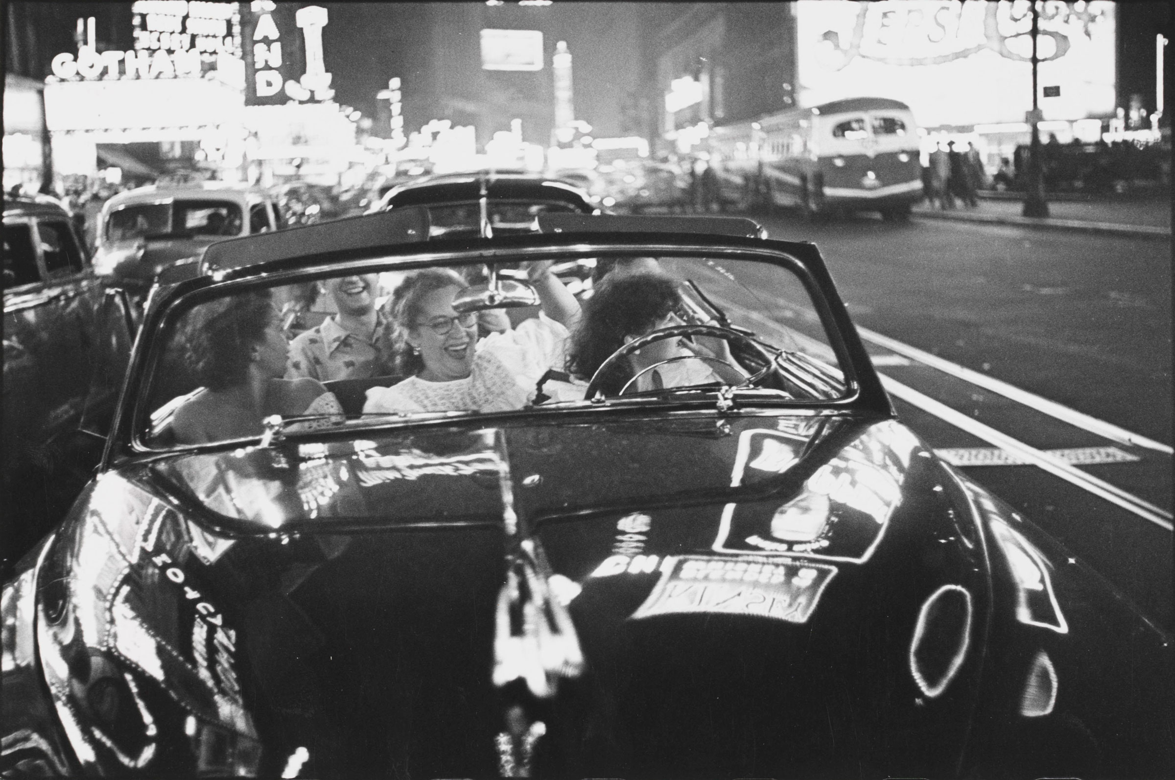 Louis Faurer (1916-2001), Broadway Convertible, New York City, N.Y., c. 1948. Gelatin silver print, printed 1990. Image: 11⅜ x 17¾ in (28.8 x 45 cm); sheet: 15¾ x 19¾ in (40 x 50.1 cm). Sold for $6,000 on 6 April 2021 at Christie’s New York