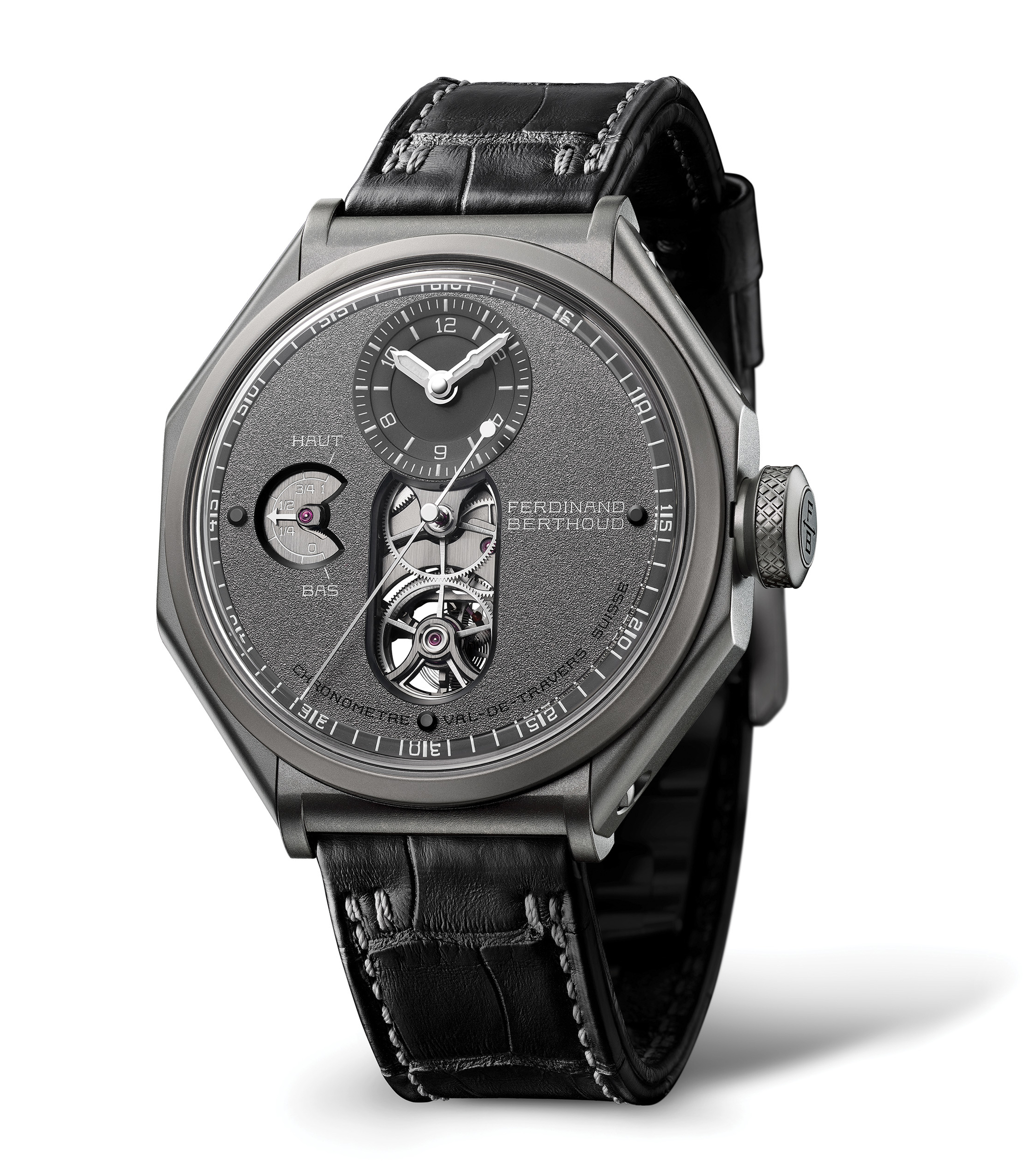 F Berthoud. The FB 1 &lsquo;Night Star&rsquo; and its exclusive combination of colours and material is the interpretation of hope that inspires the fight against Duchenne muscular dystrophy, supported by Only Watch. Sold for CHF 150,000 in Only Watch on 9 November 2019 at Hotel des Bergues in Geneva&nbsp;