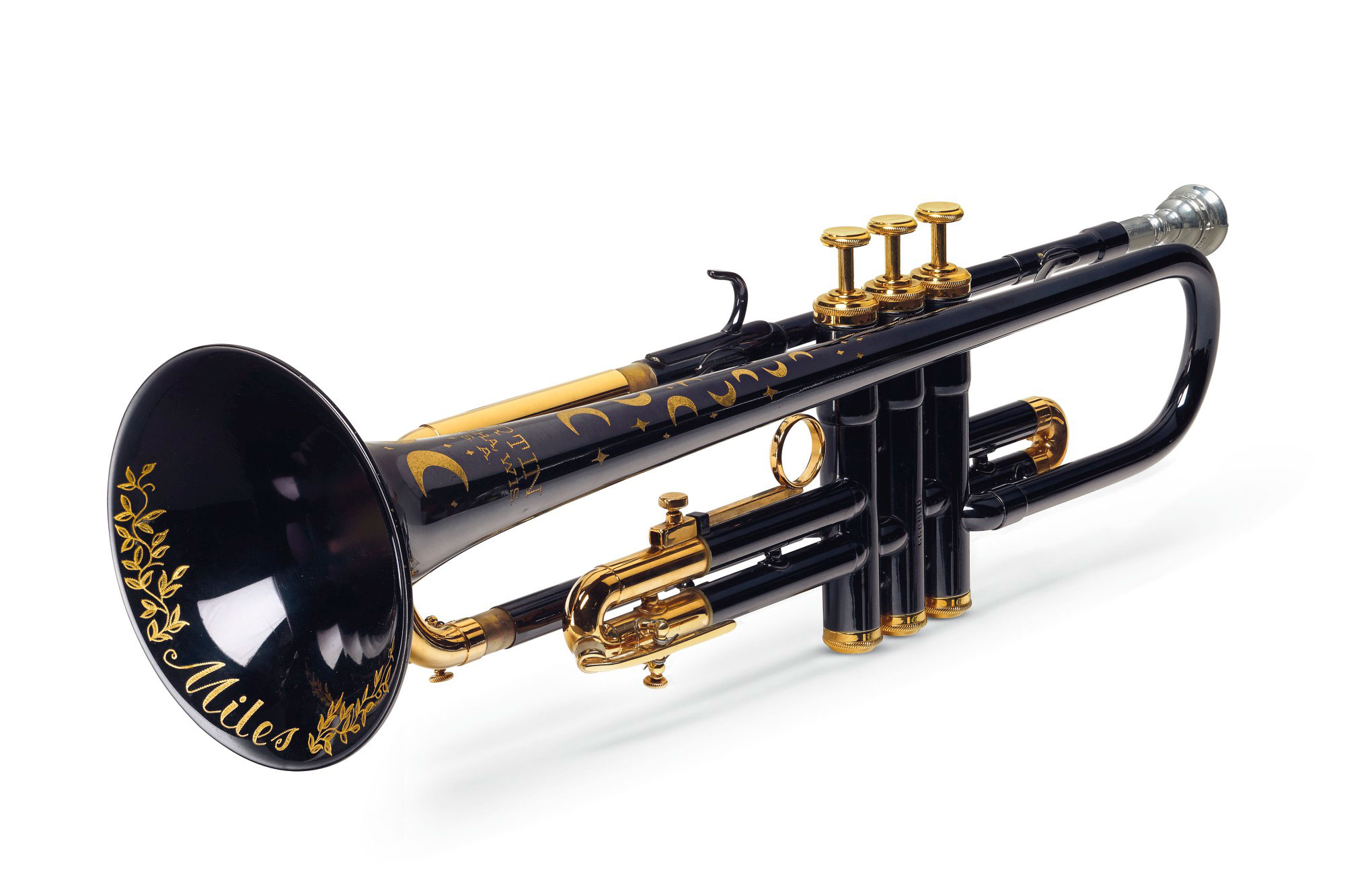 5 minutes with. Miles Davis s Moon and Stars trumpet Christie s