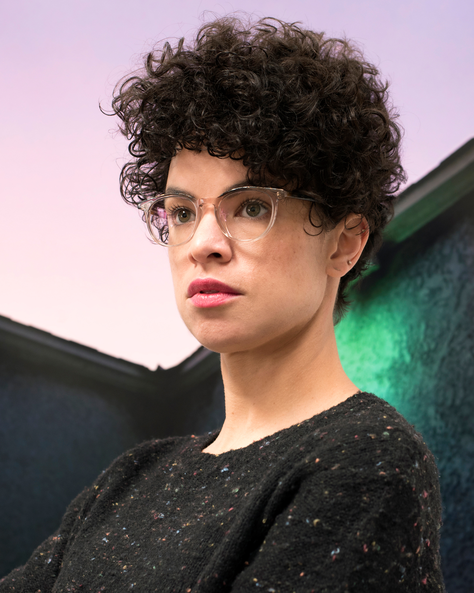 Rising star Sadie Barnette, also on view at ICA LA from late September