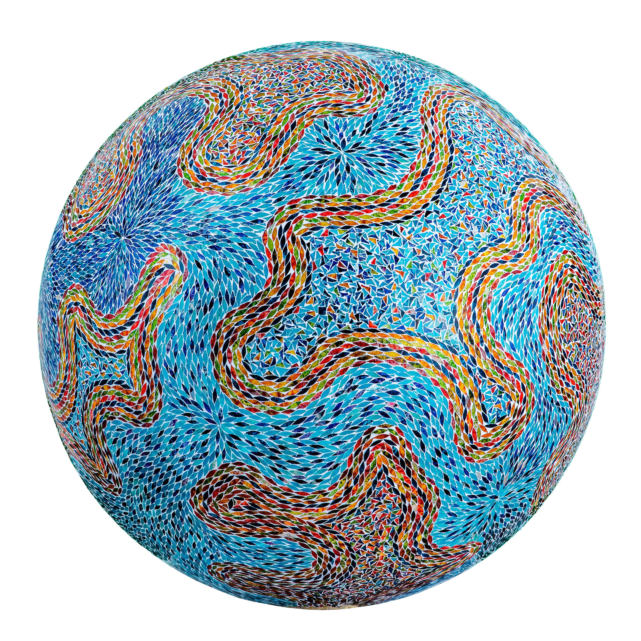 Monir Farmanfarmaian (1924-2019),&nbsp;Manzar, 2016. Sunset, Sunrise retrospective at Sharjah Art Foundation. &copy; Monir Shahroudy Farmanfarmaian