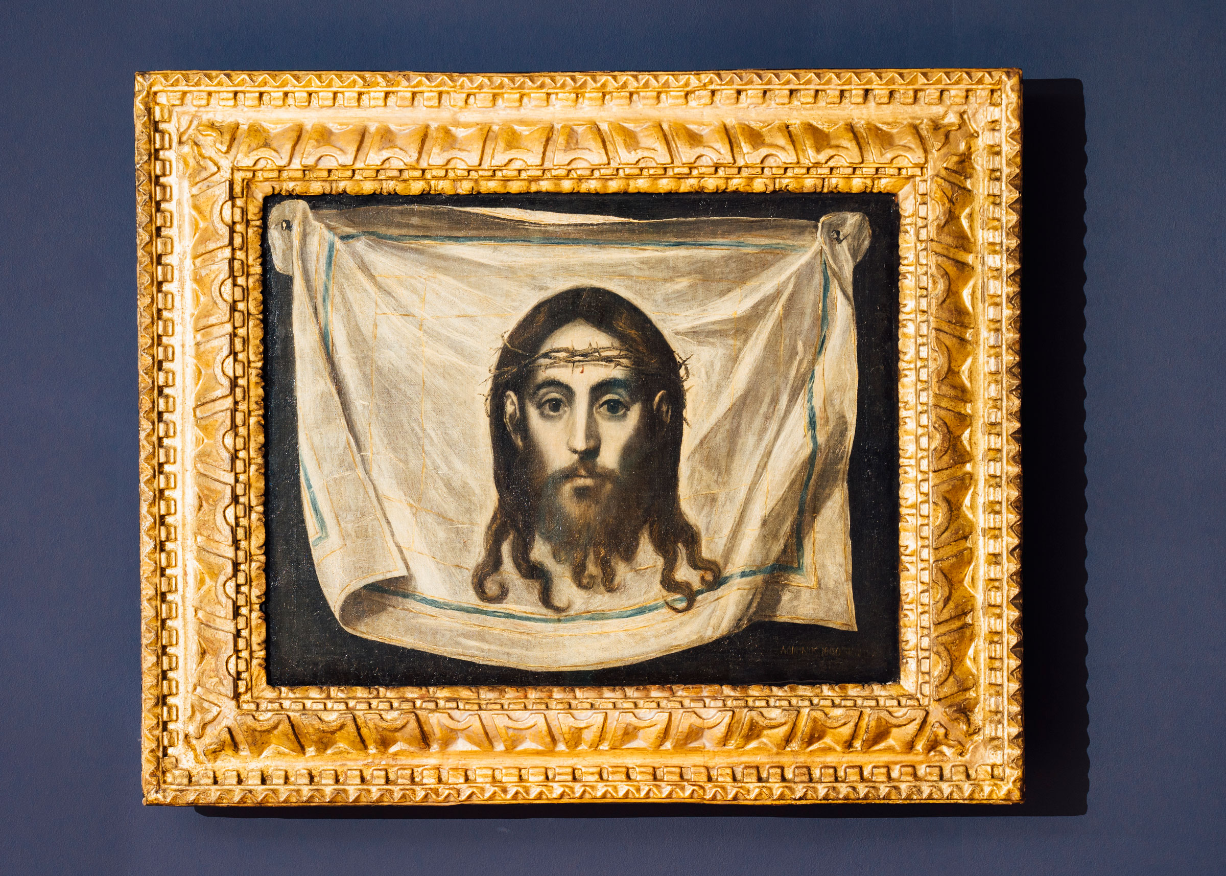 El Greco, La Santa Faz, circa 1580. Photograph by Marco Argüello
