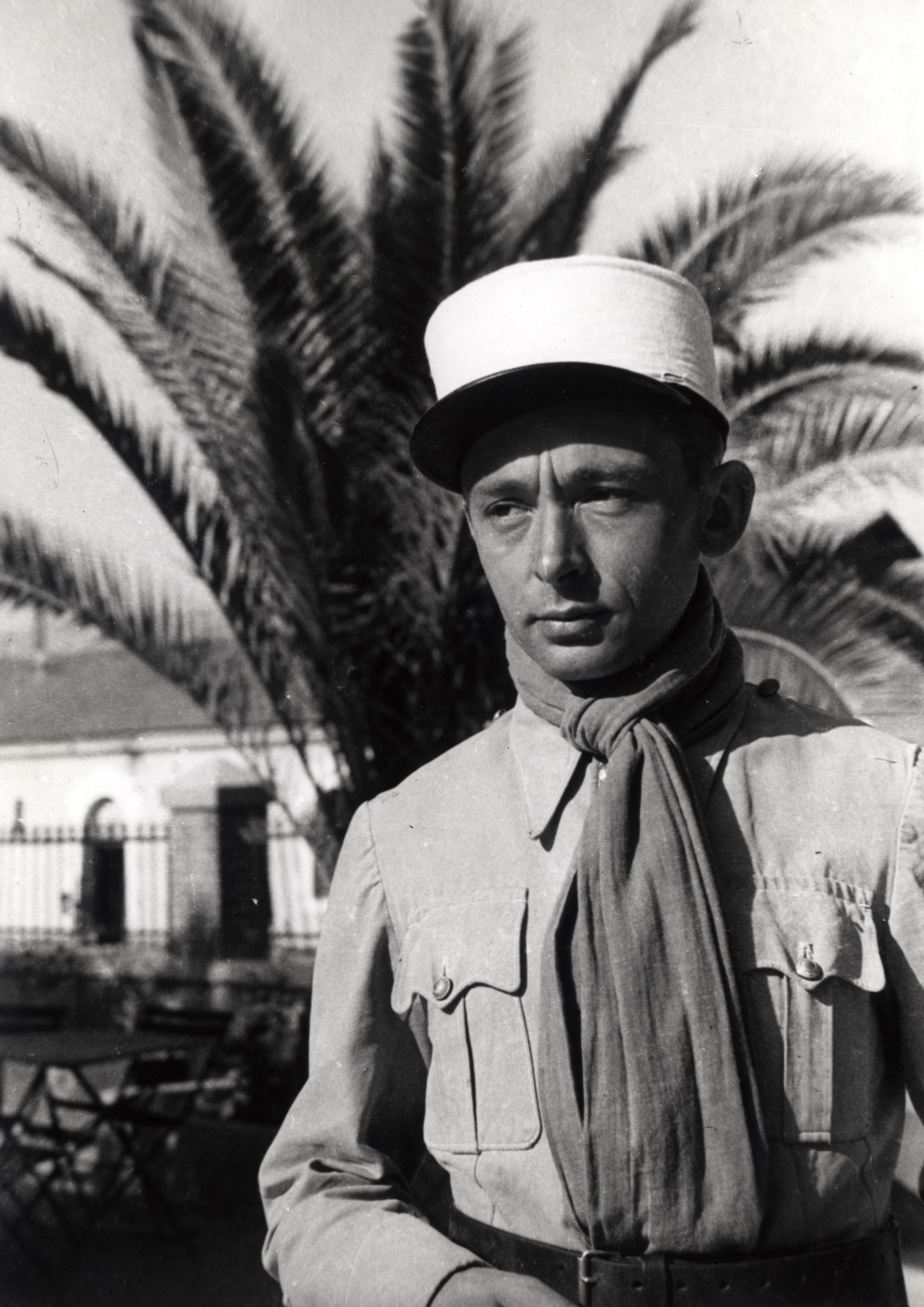 Hartung the legionnaire in Sidi Bel Abbès, Algeria, in 1940. Photo: Collection Fondation Hartung-Bergman, Antibes. Photographer unknown