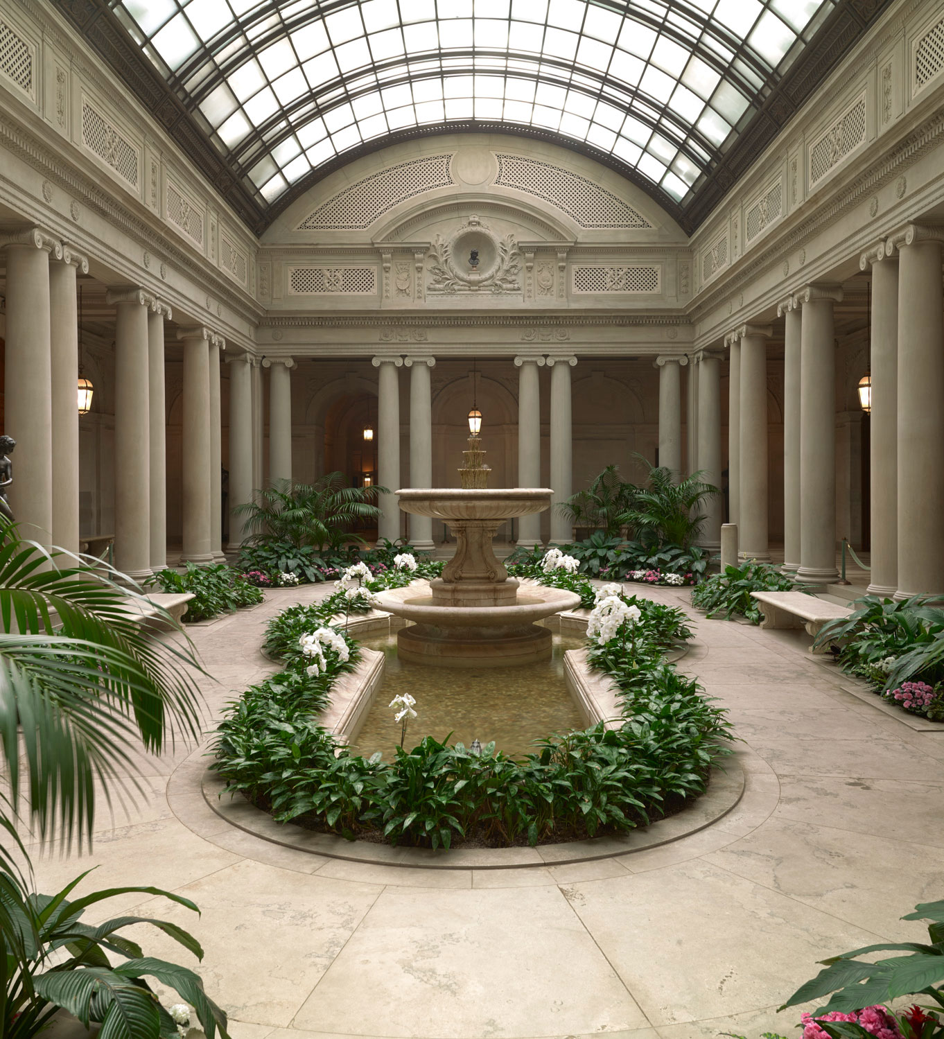 The Garden Court, The Frick Collection, New York. Photo: Michael Bodycomb