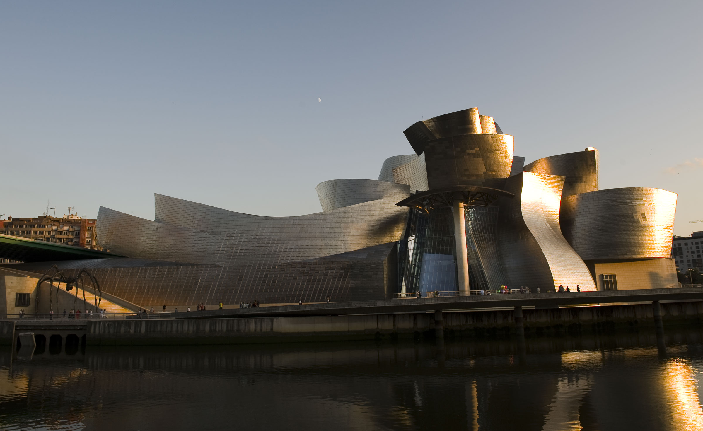 View of the Guggenheim Museum Bilbao. Photo: Courtesy of Museo Guggenheim Bilbao