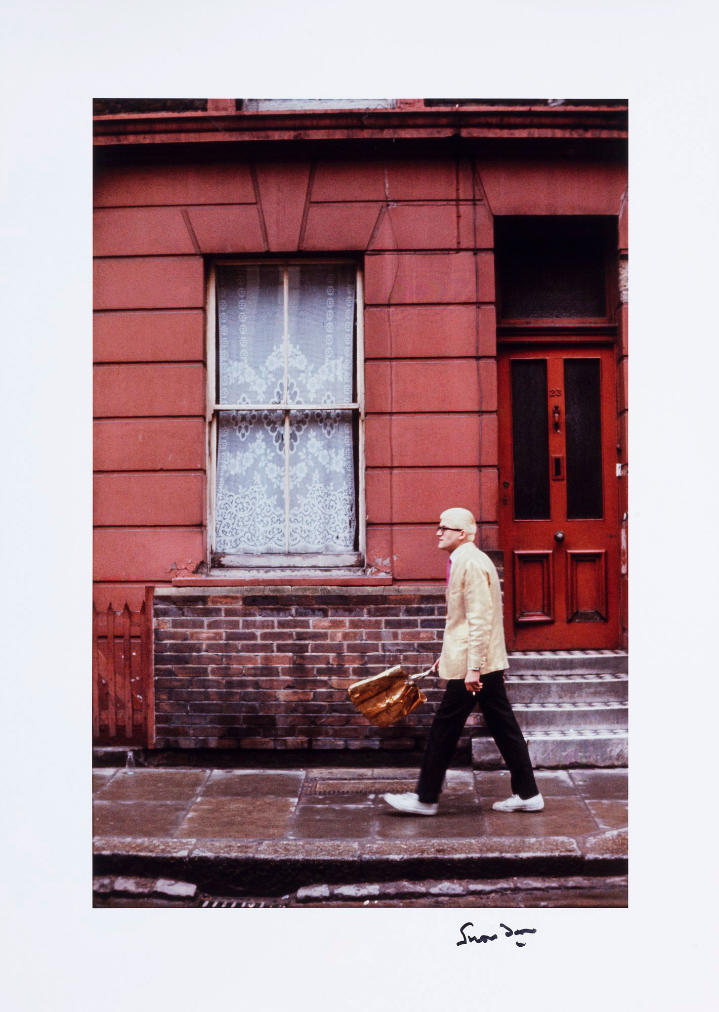 David Hockney, 1963. Chromogenic print. Sold for &pound;8,125 on 24 September 2020 at Christie&rsquo;s, Online