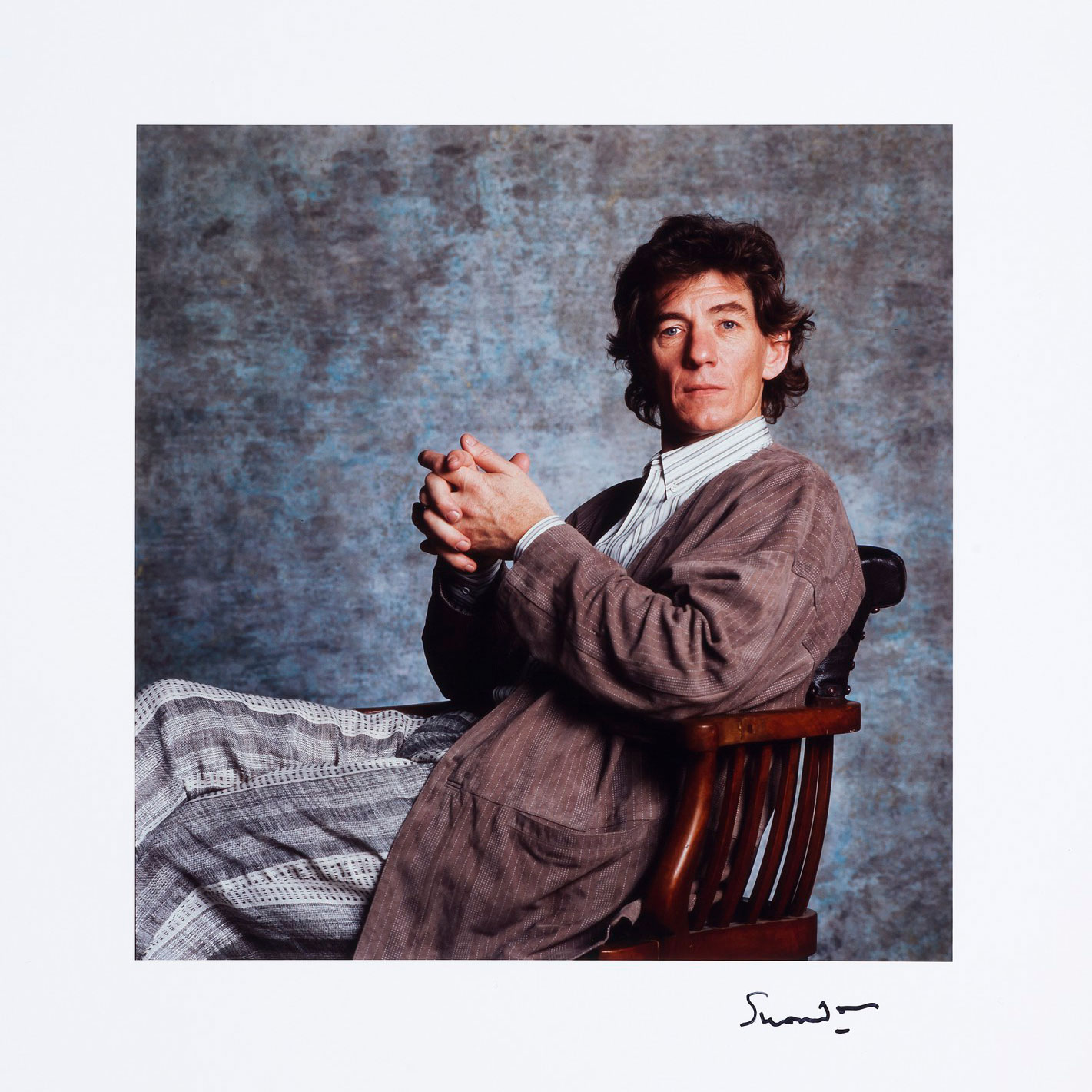 Ian McKellen, 1984. Chromogenic print. Sold for &pound;4,000 on 24 September 2020 at Christie&rsquo;s, Online