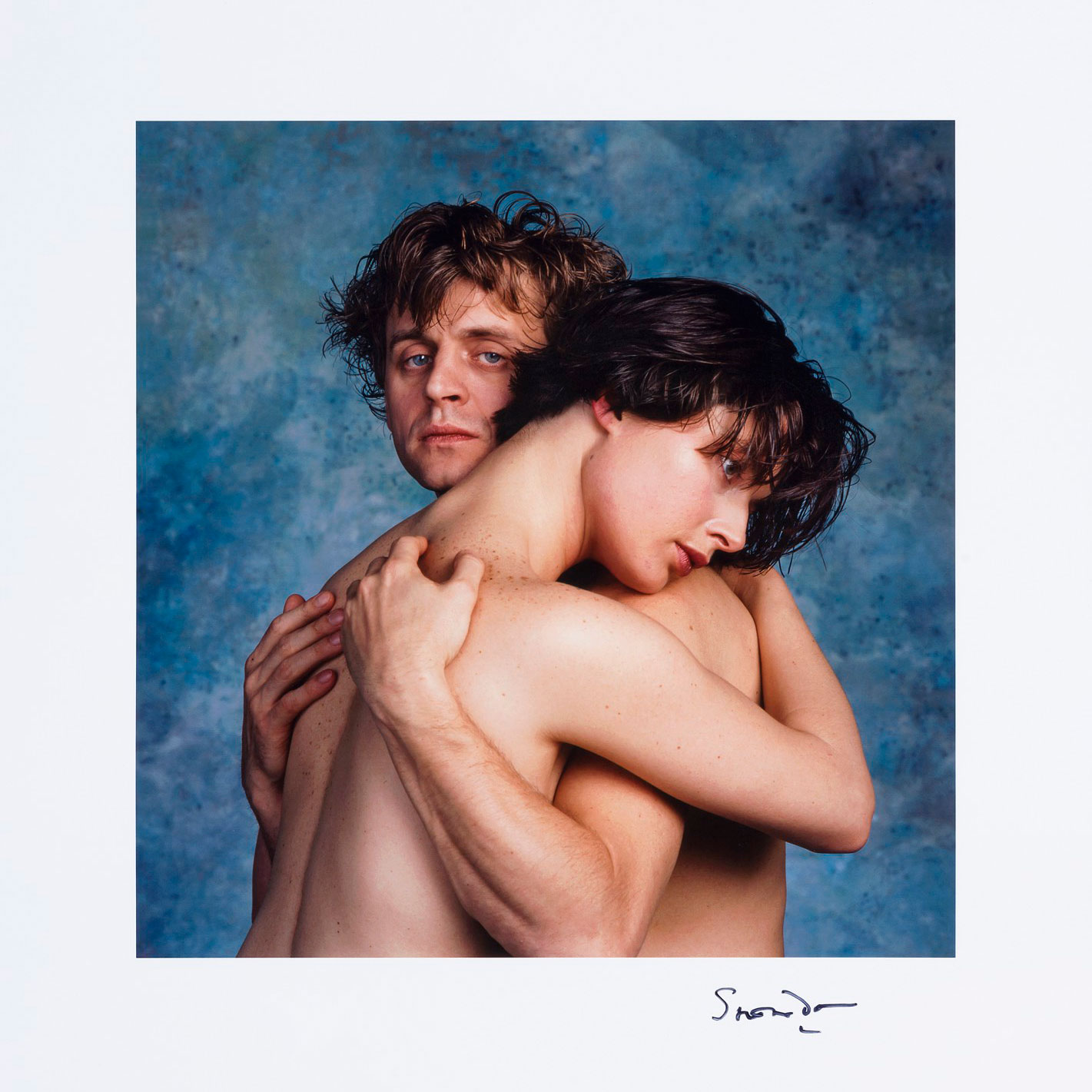 Isabella Rossellini and Mikhail Baryshnikov, 1984. Chromogenic print. Sold for &pound;3,500 on 24 September 2020 at Christie&rsquo;s, Online