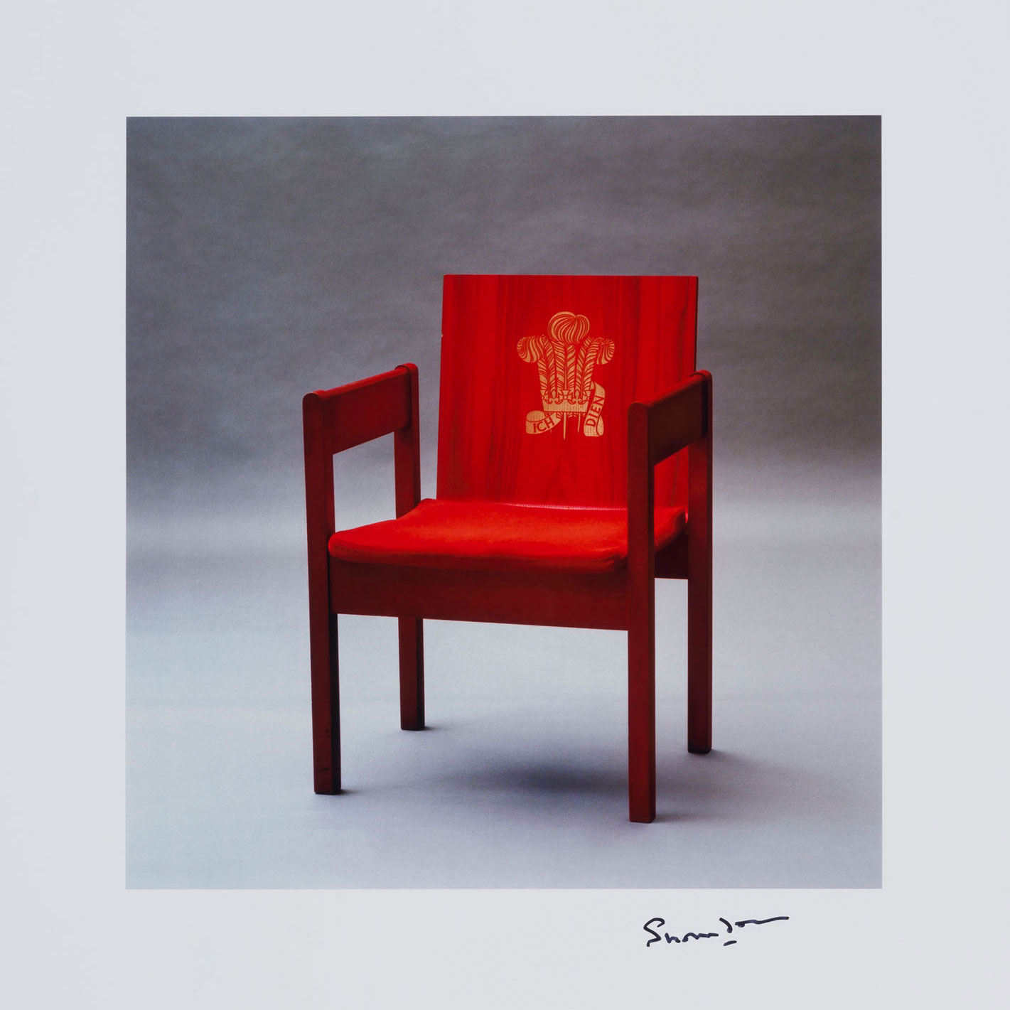 Investiture Chair, 2013. Chromogenic print. Sold for &pound;1,500 on 24 September 2020 at Christie&rsquo;s, Online
