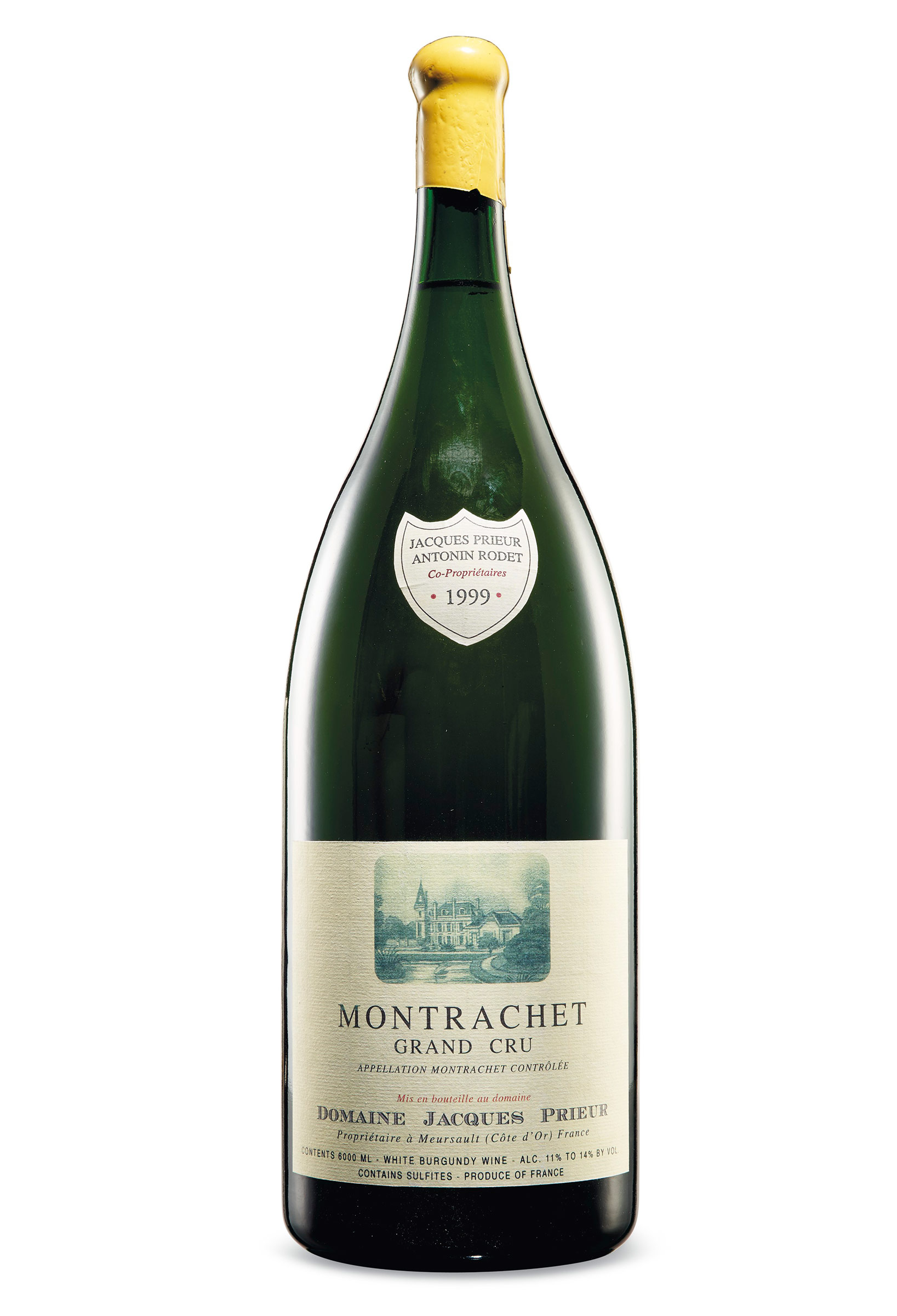 Jacques Prieur Montrachet 1999. One imperial per lot. Sold for $3,500 on 24 November 2020 at Christie’s Online