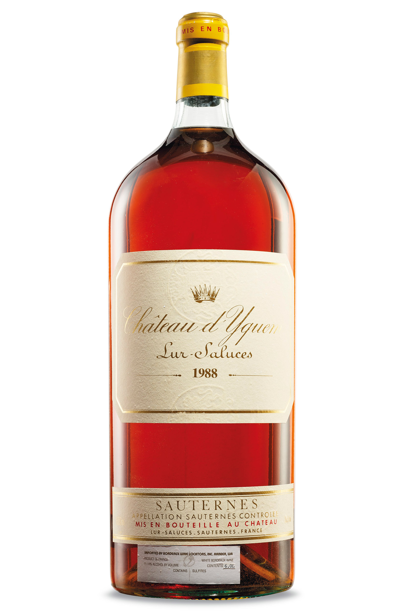 Château d’Yquem 1988. One imperial per lot. Sold for $2,125 on 24 November 2020 at Christie’s Online