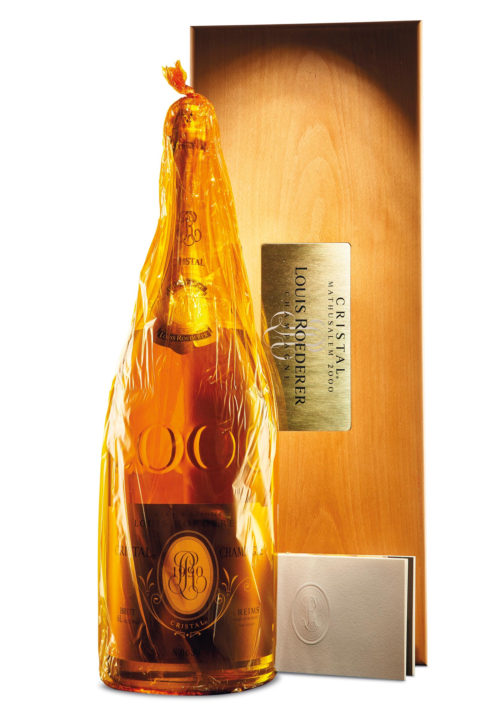 Louis Roederer, Cristal Brut Millennium Cuvée 1990. Sold for $6,875 on 24 November 2020 at Christie’s Online