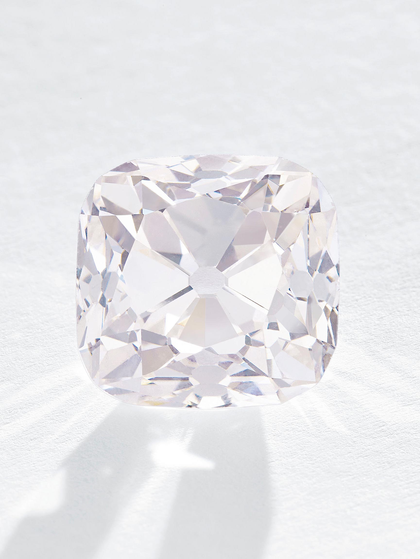 Le Grand Mazarin, a historic coloured diamond. Sold for CHF 14,375,000 on 14 November 2017 at Christie&rsquo;s in Geneva