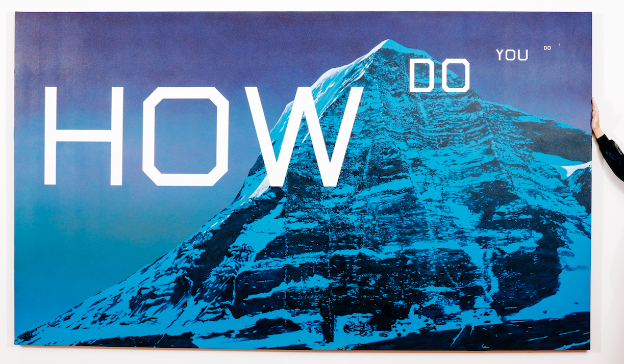 Ed Ruscha, How Do You Do?, 2013
