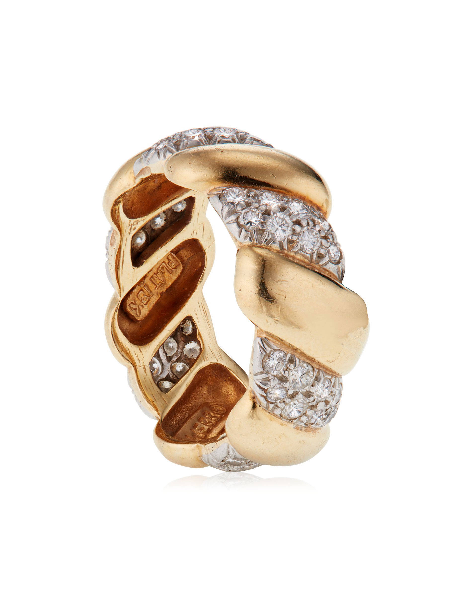 Diamond ring, by David Webb. Sold for $2,500 on 10 February 2021, Online