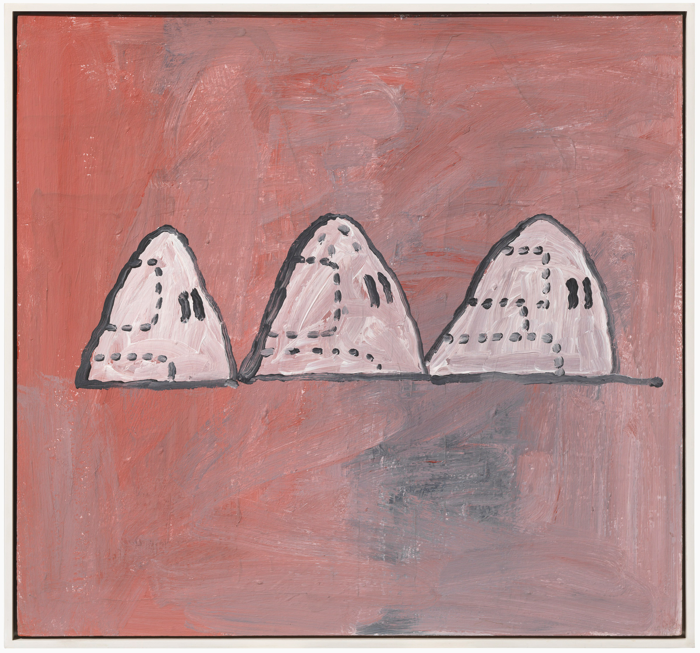 Philip Guston, Untitled, 1968. Acrylic on masonite. 30 x 32 in (76.2 x 81.3 cm). Estimate: £800,000-1,200,000. Offered in 20th Century Art on 23 March at Christie’s in London