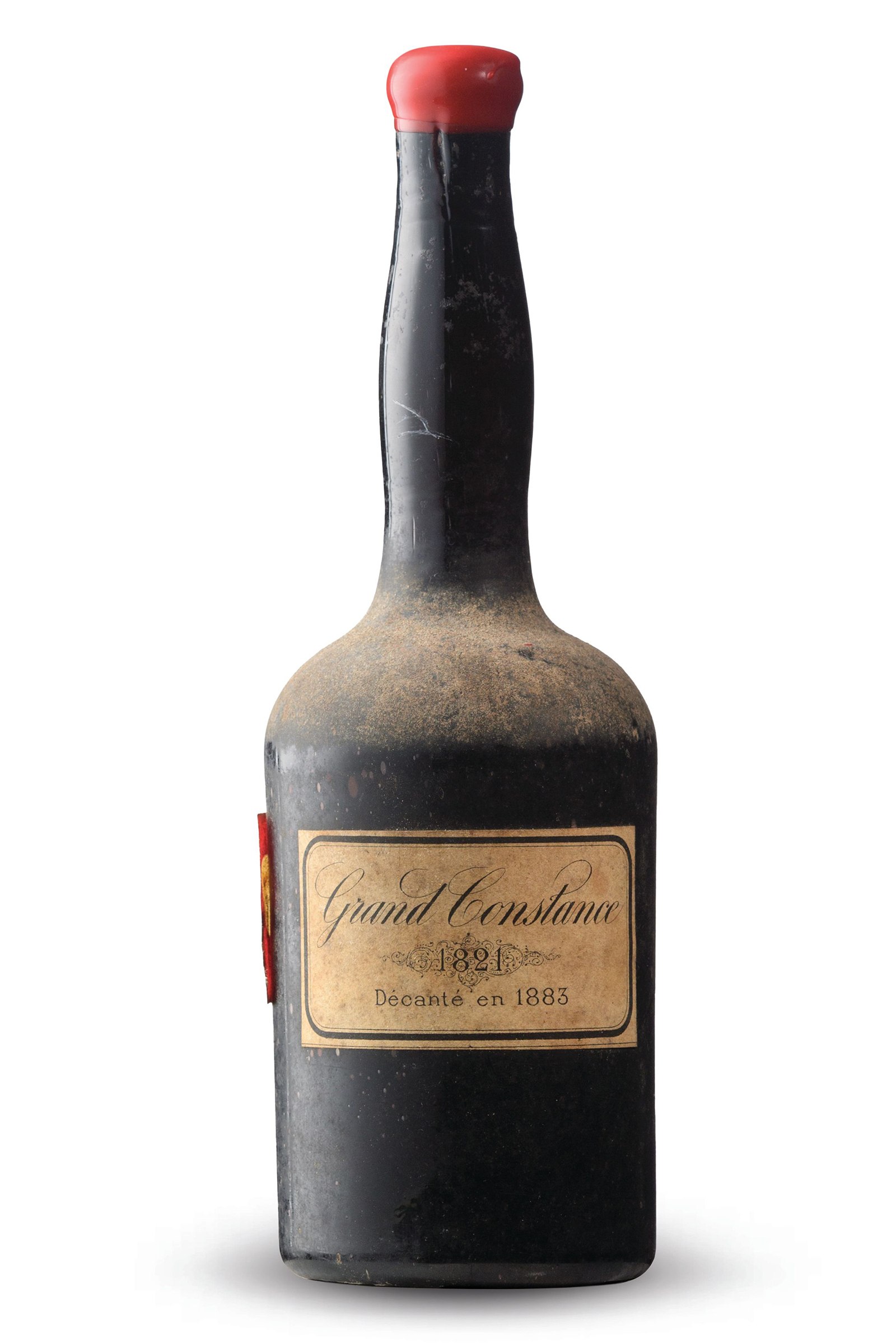 Grand Constance 1821. 1 bottle per lot. Estimate: £4,000-£6,000. Offered in The Bicentenary Anniversary, Cape Fine and Rare Wine Auction (in association with Christie’s) on 22 May in Stellenbosch