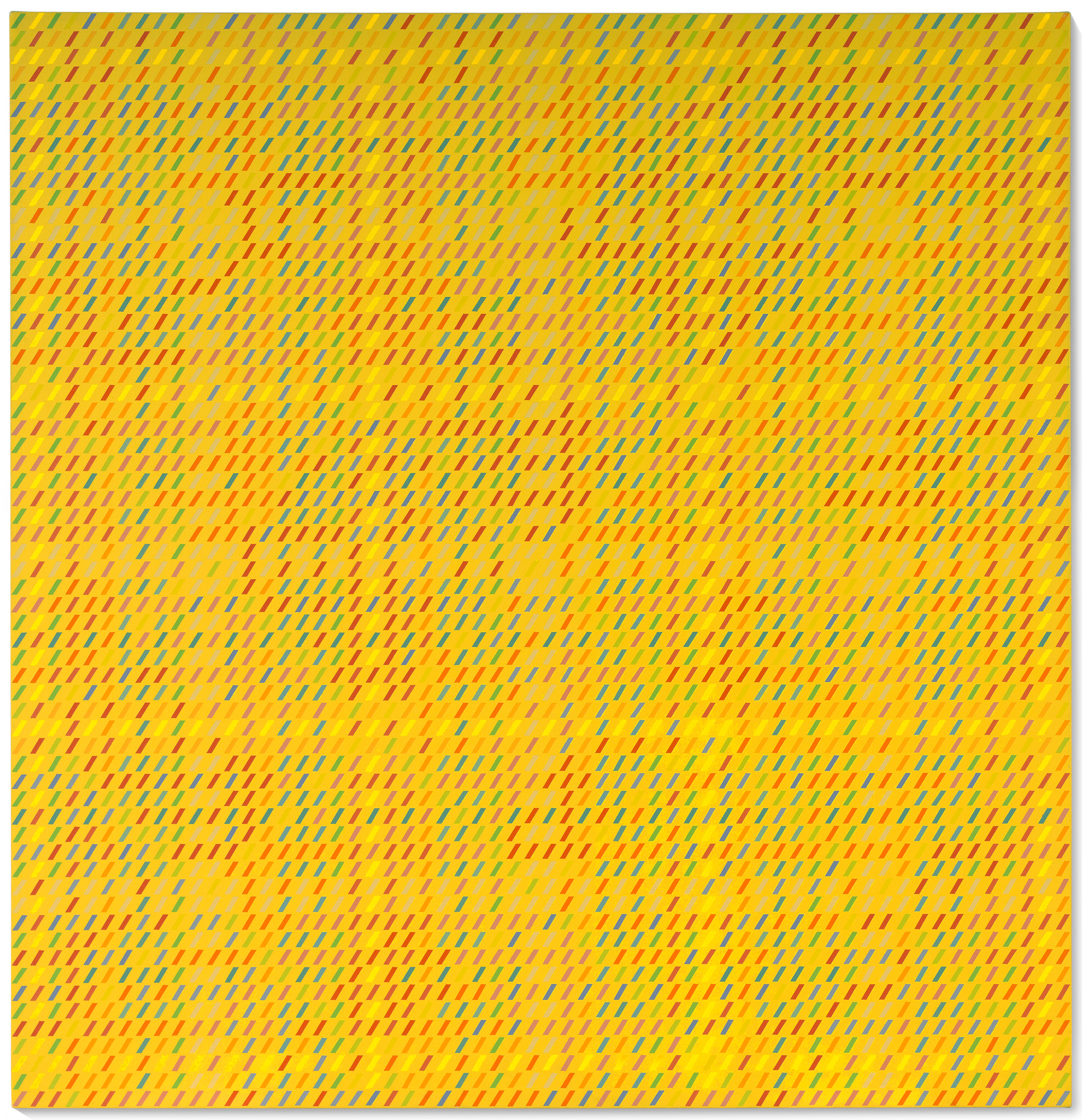 Gloria Klein (b. 1936), Untitled (NYC 06), 1975. Acrylic on canvas. 62 x 60 in (157.5 x 152.4 cm). Price upon request. Offered in Gloria Klein / Beautiful Structures at Christie's in New York from 17-30 June.