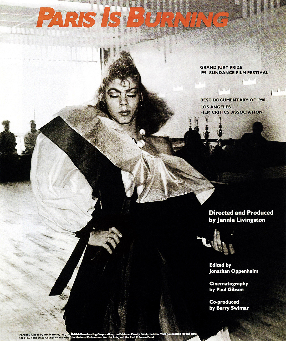 The poster for Paris is Burning. Photo: ©Academy Entertainment / Everett Collection / Alamy Stock Photo
