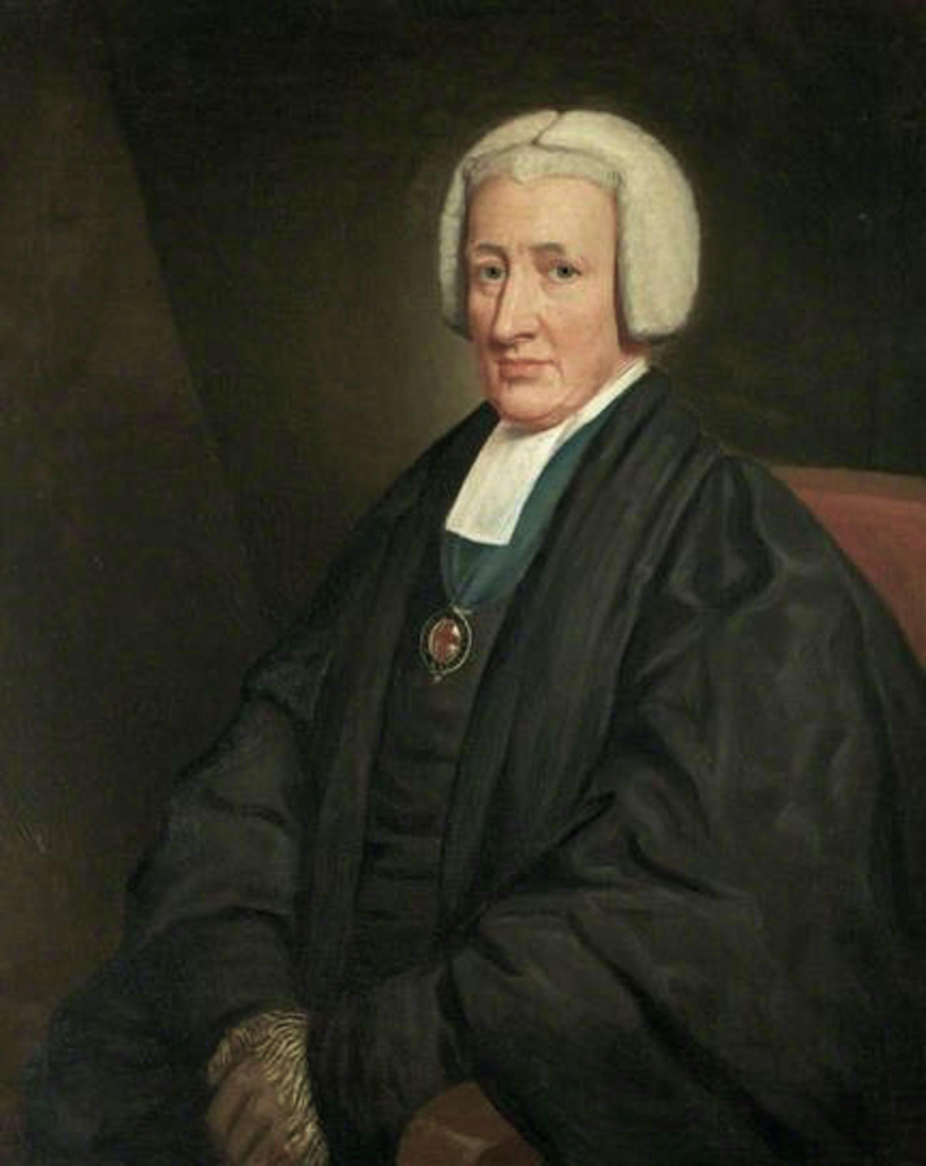 A portrait of Bishop John Fisher, attributed to George Dawe (1781-1829), in Salisbury Guildhall. The bishop was Constable&rsquo;s friend and an important early patron. Photo: Alamy