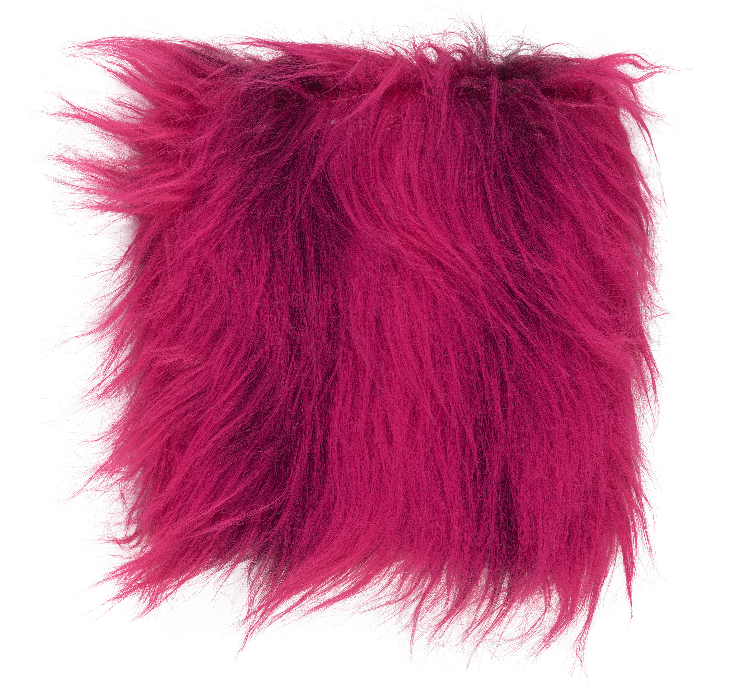 Sylvie Fleury (b. 1961), Cuddly Painting (Pink and Black), 2014. Synthetic fur on stretcher. 12 x 11&frac12; in (30.5 x 29.2 cm). Sold for $6,250 on 15 December 2021, Online
