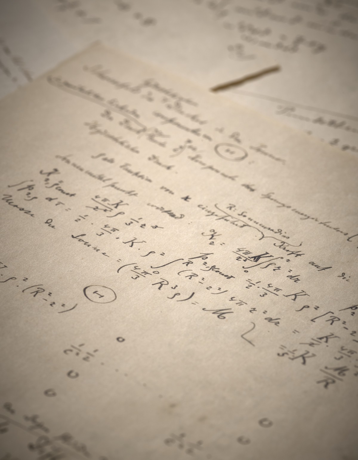 Albert Einstein (1879-1955), Michele Besso (1873-1955), Manuscript on General Relativity, 1913-1914. 54-page manuscript. Sold for €11,656,560 on 23 November at Christie’s in Paris