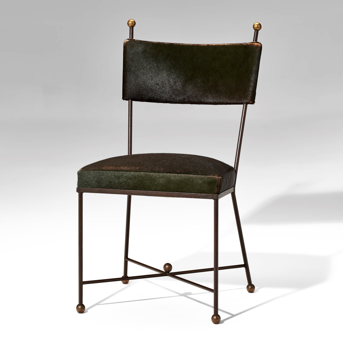 Jean Roy&egrave;re (1902-1981), &lsquo;Boule&rsquo; chair, c. 1950. 36&frac12; x 19&frac12; x 18  in (92.7 x 49.5 x 45.7 cm). Estimate: $18,000-24,000. Offered in Design on 9 December 2021 at Christie&rsquo;s in New York