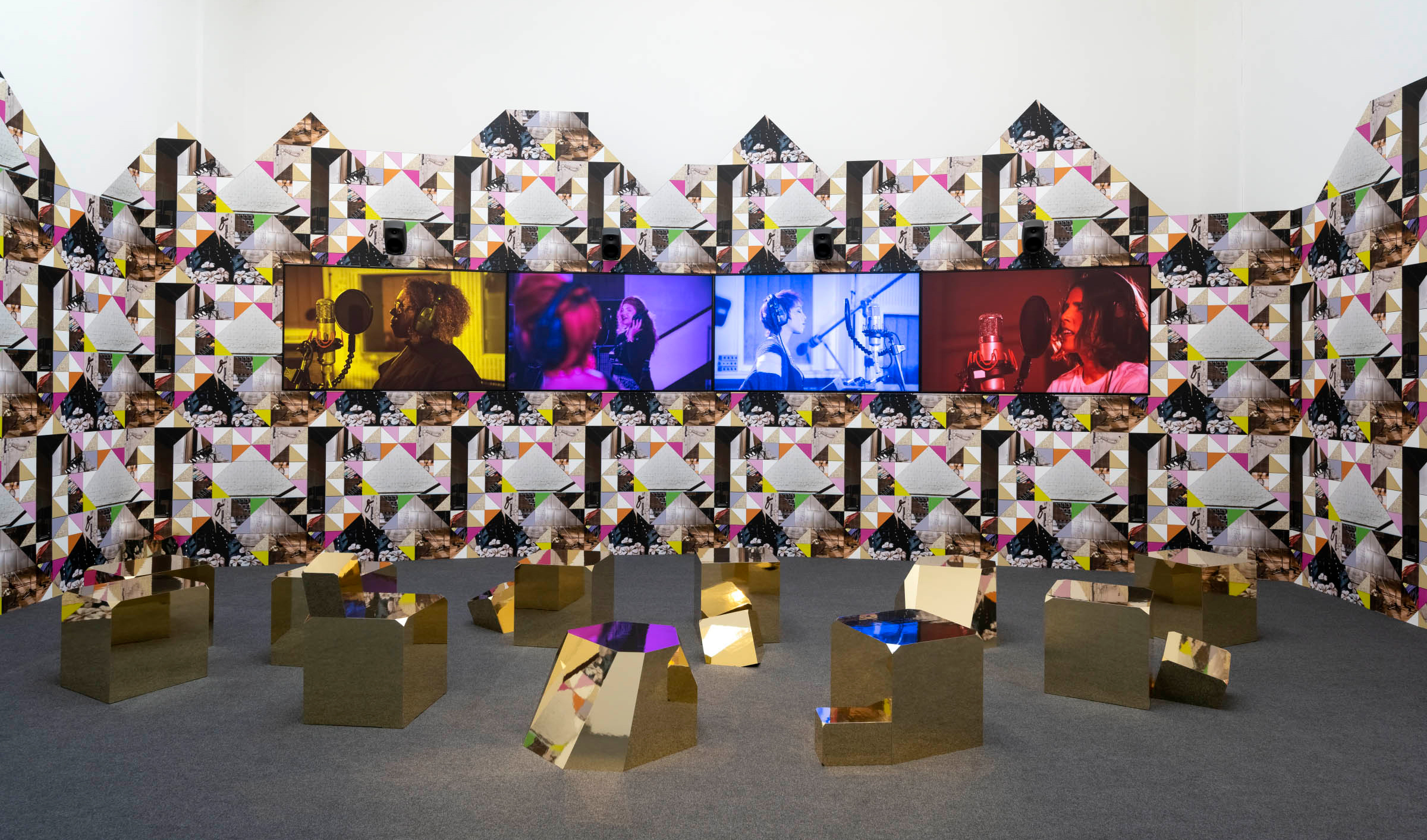 Feeling Her Way, featuring Errollyn Wallen, Jacqui Dankworth, Poppy Ajudha and Tanita Tikaram. Photo: Cristiano Corte © British Council