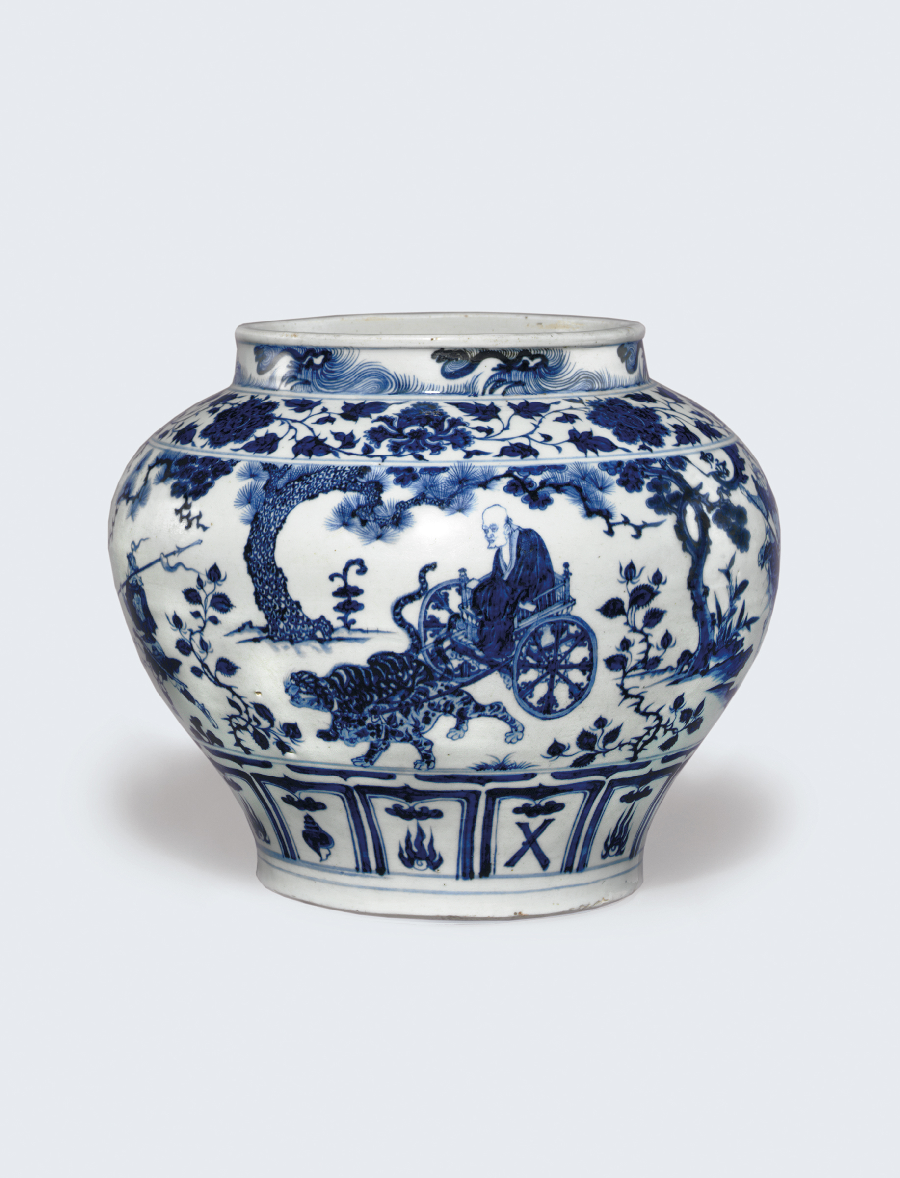 Before it came to market in 2005, this Yuan-dynasty jar was used by its unwitting owner for storing DVDs. Eskenazi, realising its worth, fought a lengthy six-way bidding battle to acquire it. He paid a world-record sum of &pound;15,688,000 for it,&nbsp;on 12 July 2005 at Christie&rsquo;s in London
