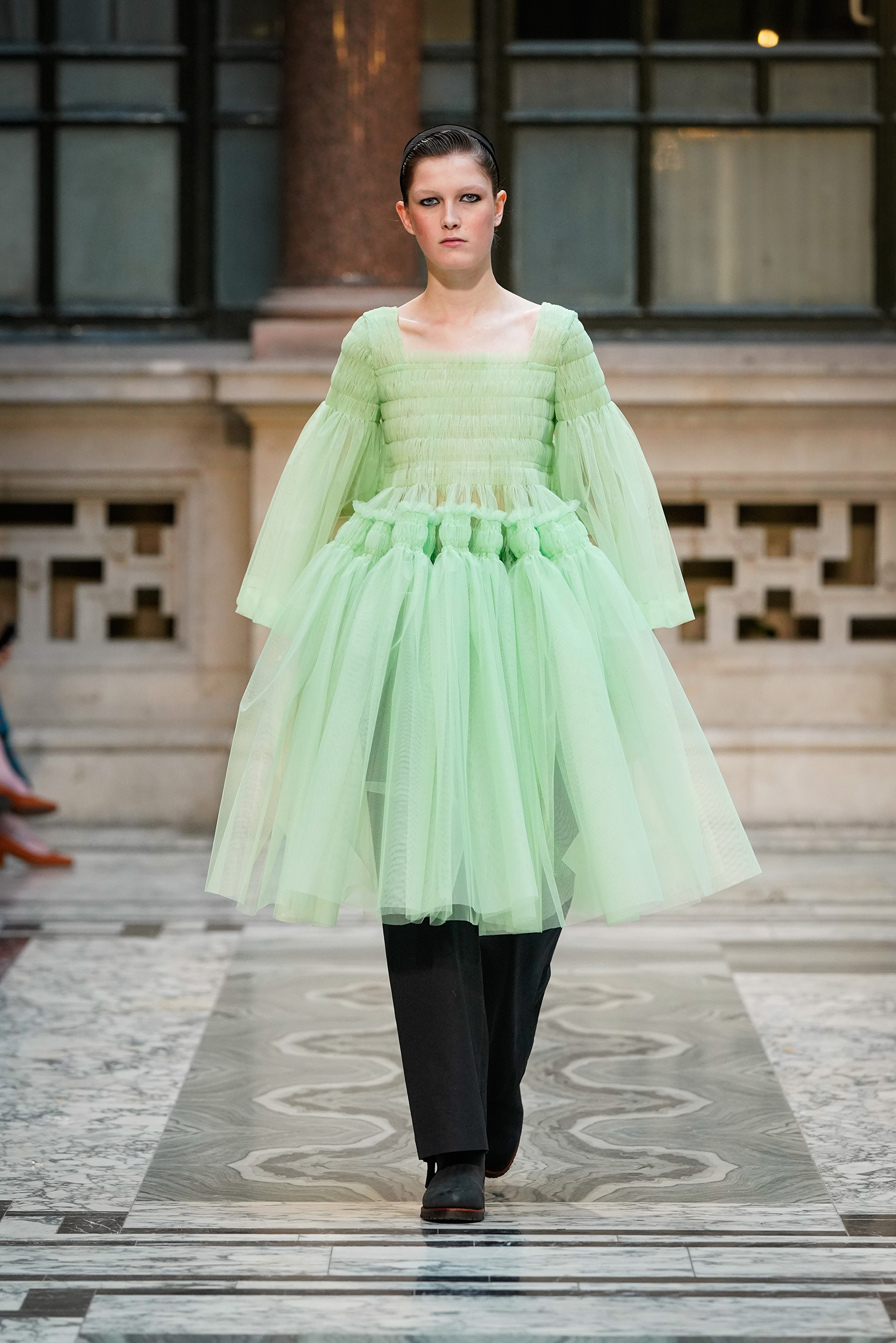Look 10 from the Autumn/Winter 2019 Collection. Photo: Courtesy of Molly Goddard