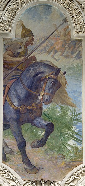 Work by Xu Beihong’s teacher Fernand Cormon