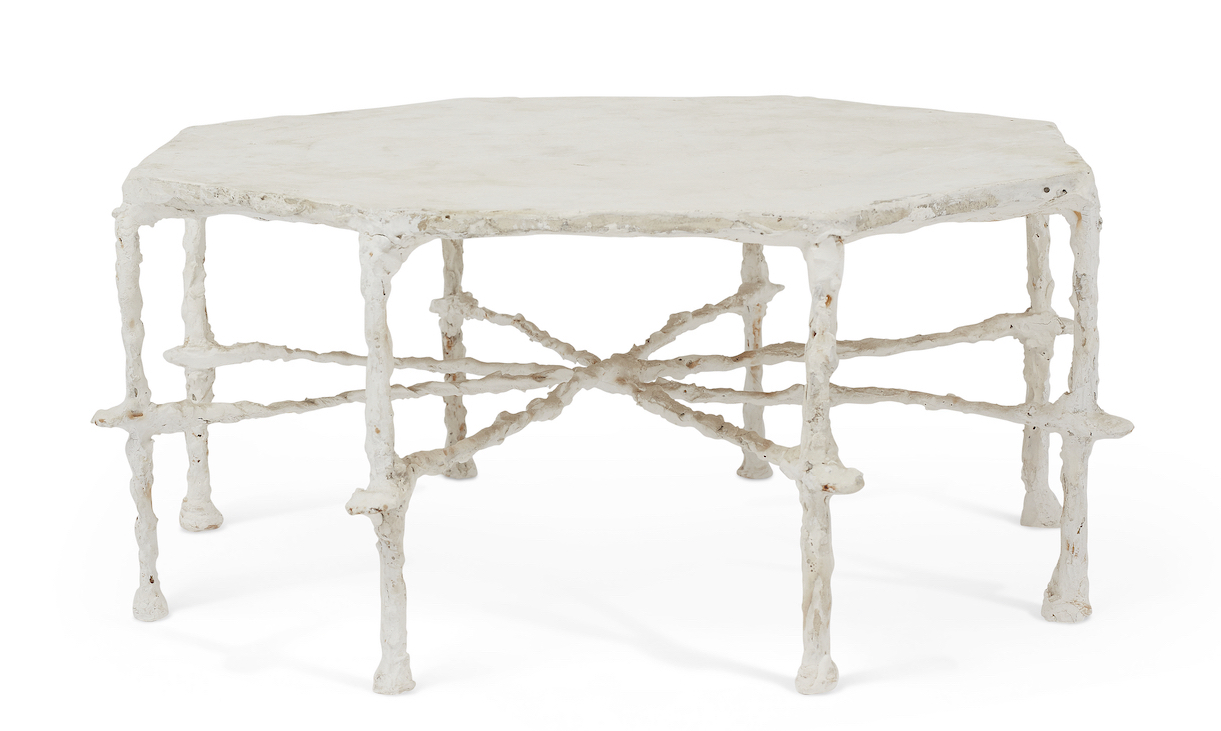 Diego Giacometti (1902-1985), Caryatid  table model, circa 1983. Plaster. 6¾ x 15⅞ in (17 x 40.5 cm). Sold for €226,800 on 17 June at Christie’s in Paris