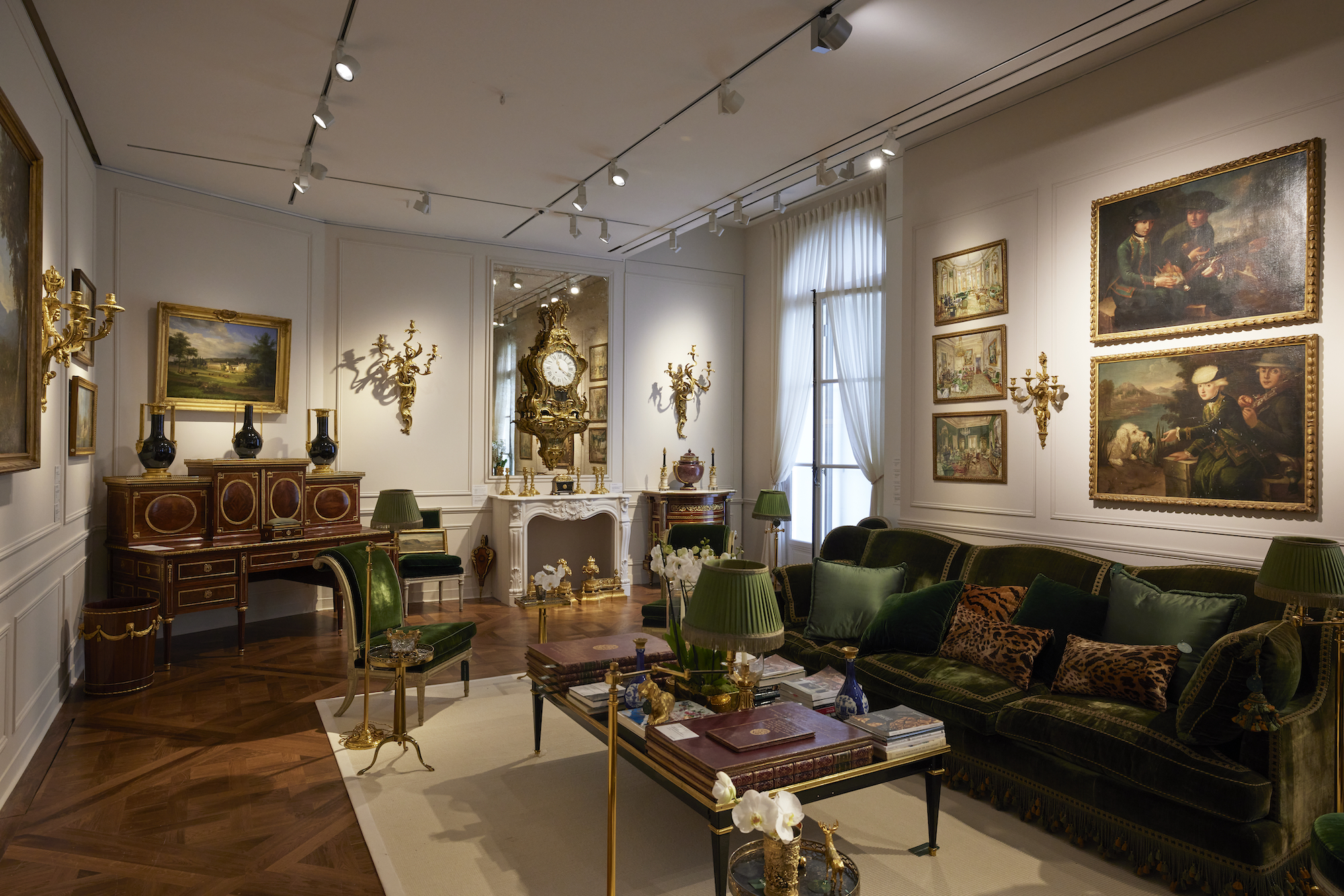 A spectacular public exhibition held in Paris immersed visitors in two of Hubert de Givenchy's private residences.