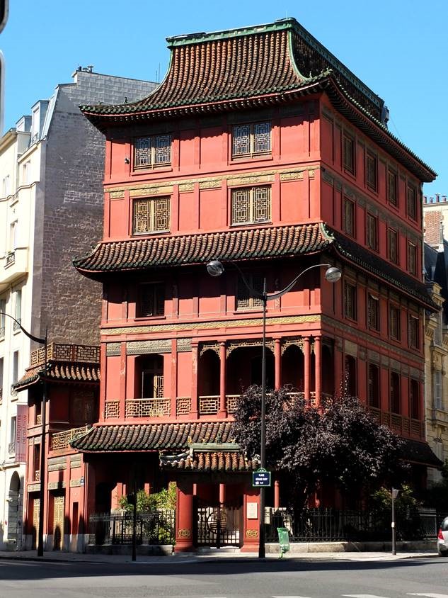 The Pagoda Paris on the Rue de Courcelles