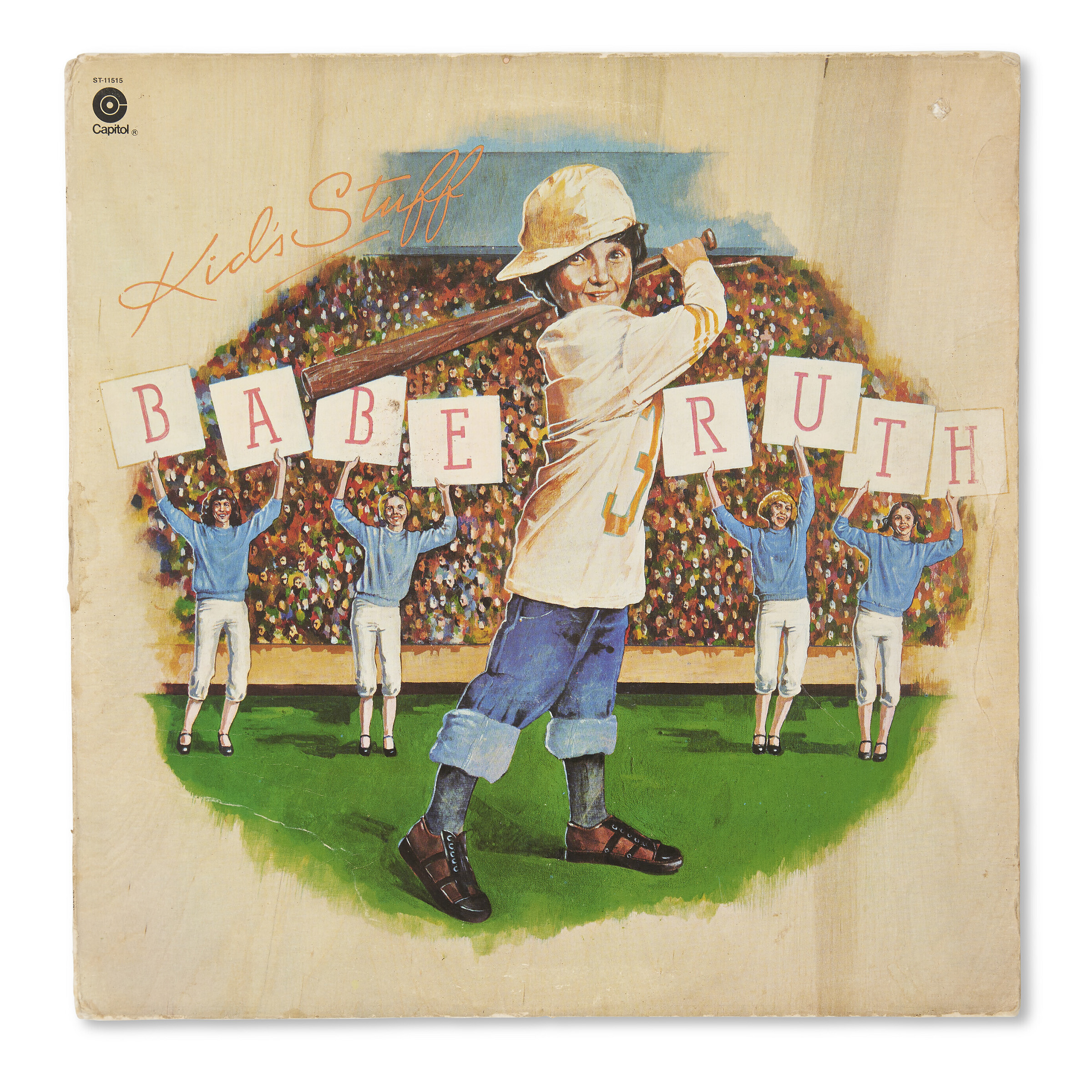Kids' Stuff, Babe Ruth, 1976. Vinyl Record. Los Angeles: Released by Capitol Records. Sold for $378 in DJ Kool Herc & the Birth of Hip-Hop on 18 August 2022 at Christie's Online