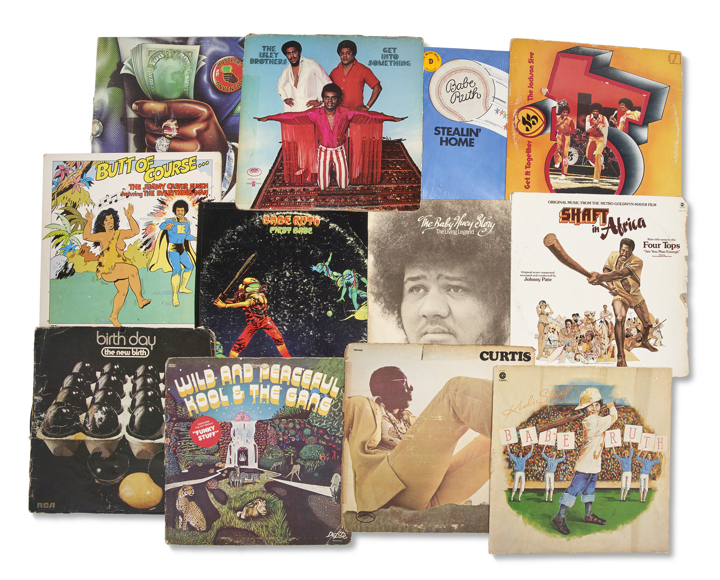 'The Rec Room Dozen', various artists, 1970-1976. A collection of 12 vinyl records hand-selected and played repeatedly by DJ Kool Herc. Sold for $8,190 in DJ Kool Herc & the Birth of Hip-Hop on 18 August 2022 at Christie's Online