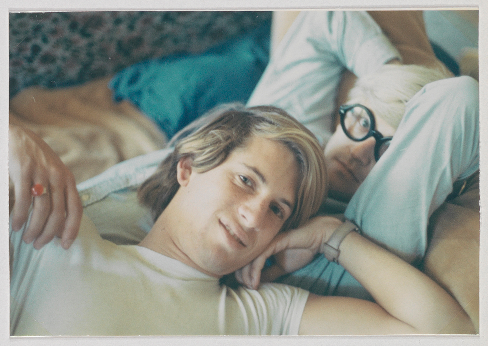 David Hockney and Peter Schlesinger. Photo: © David Hockney