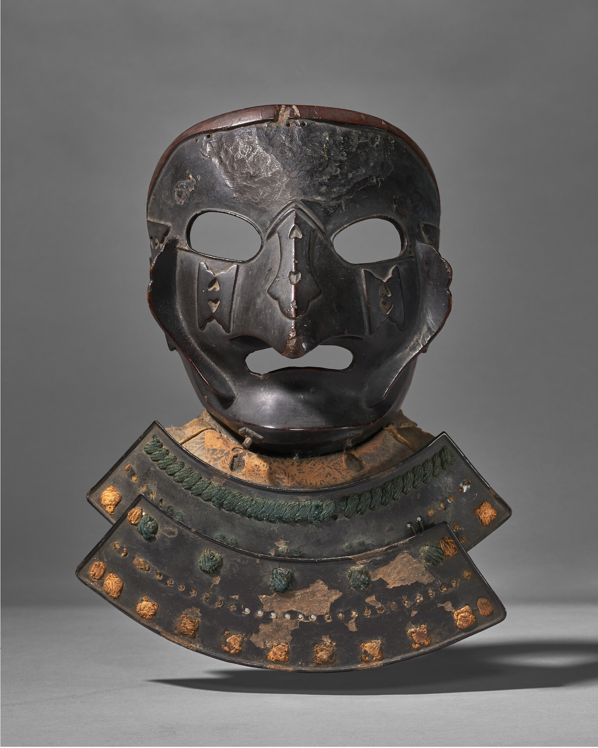 A karura menpo (face mask), Edo period (19th century). Estimate: $6,000-8,000. Offered in Japanese and Korean Art on 20 September 2022 at Christie's in New York