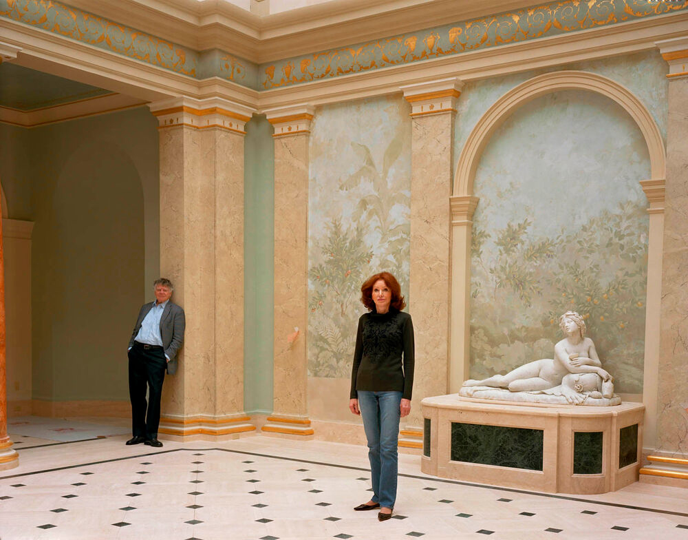 Gordon and Ann Getty, from the series SF Society, 2007. ©Larry Sultan