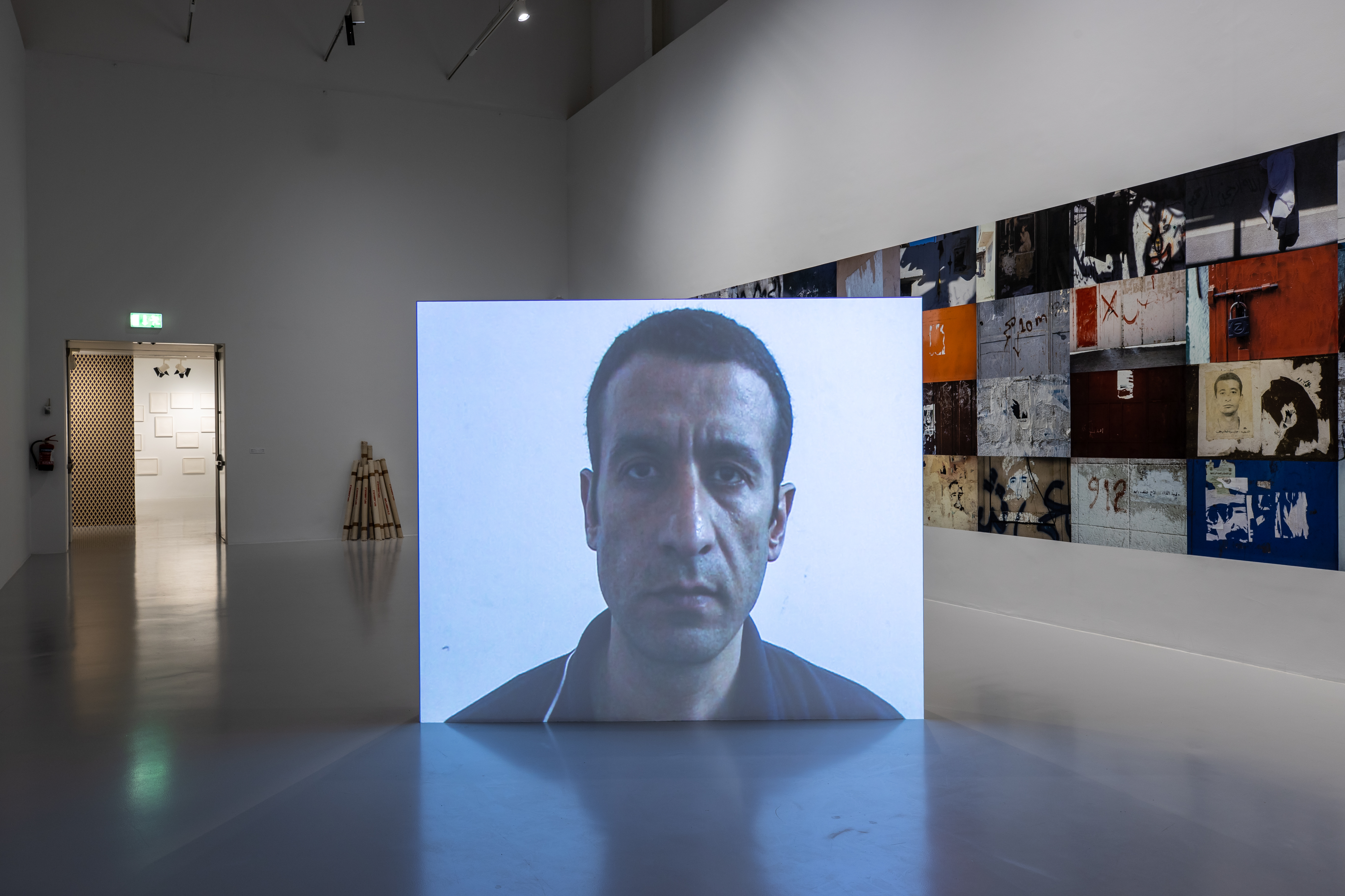 Installation view of the Taysir Batniji retrospective, No Condition is Permanent, at Mathaf: Arab Museum of Modern Art, Doha. Photo: courtesy Qatar Museums