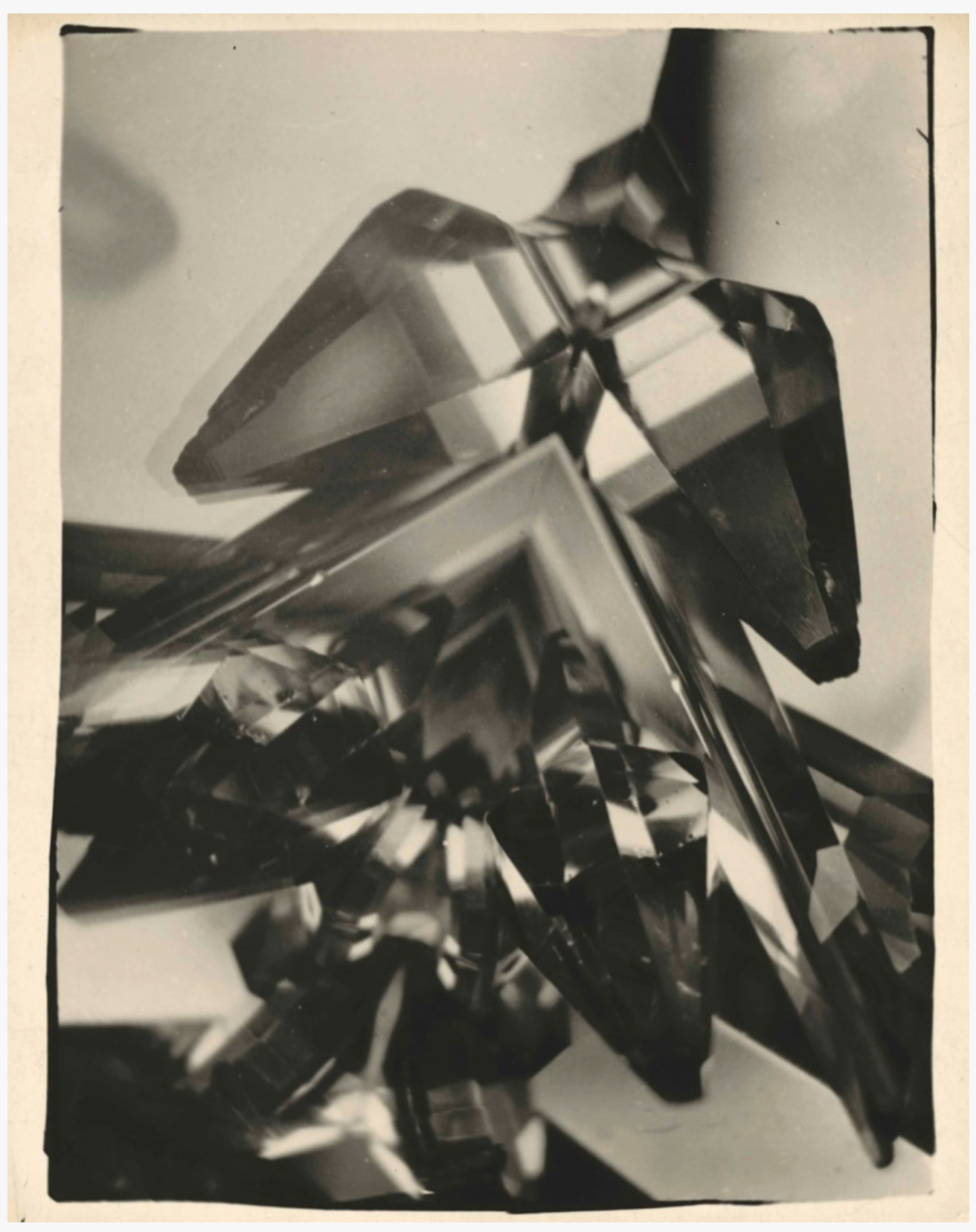 Alvin Langdon Coburn (1882-1966), Vortograph (The Eagle), 1917. Gelatin silver print. Image 11⅛&nbsp;x 8&frac14; in (28.4 x 21.3 cm). Sold for &pound;339,750 on 4 April 2013 at Christie&rsquo;s in New York