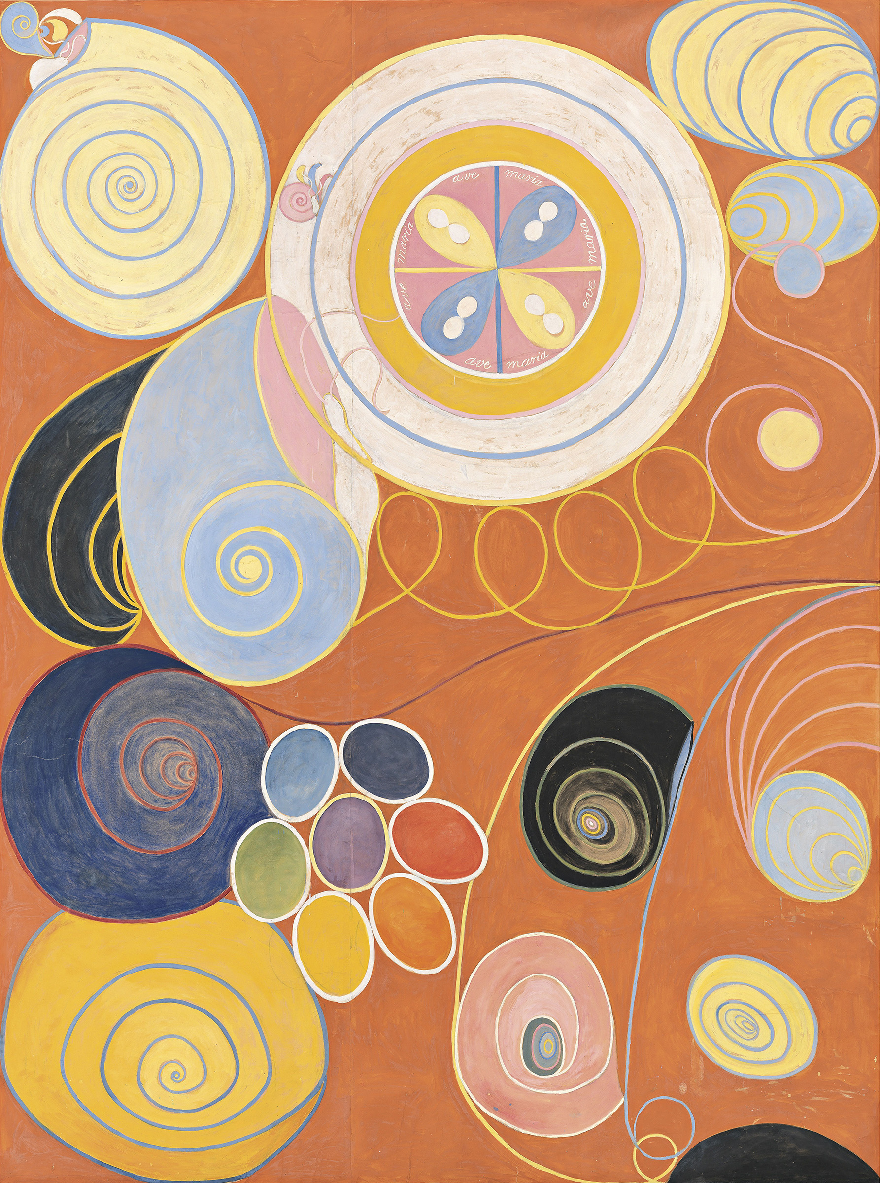 Hilma af Klint (1862-1944), The Ten Largest, Group IV, No. 3, Youth, 1907. Courtesy of The Hilma af Klint Foundation