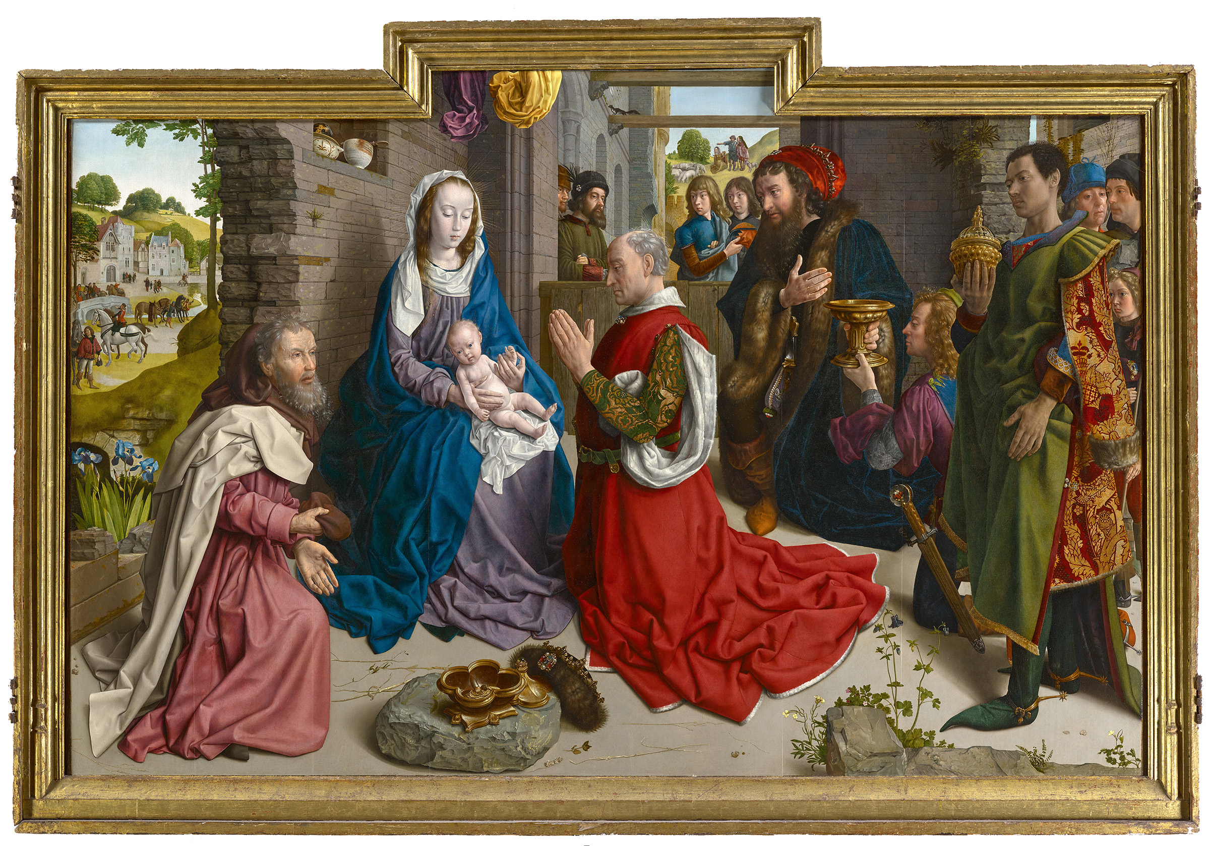 Hugo van der Goes (circa 1440-1482/83), Monforte Altarpiece, circa 1470. Photo: © Staatliche Museen zu Berlin, Gemäldegalerie / Dietmar Gönne