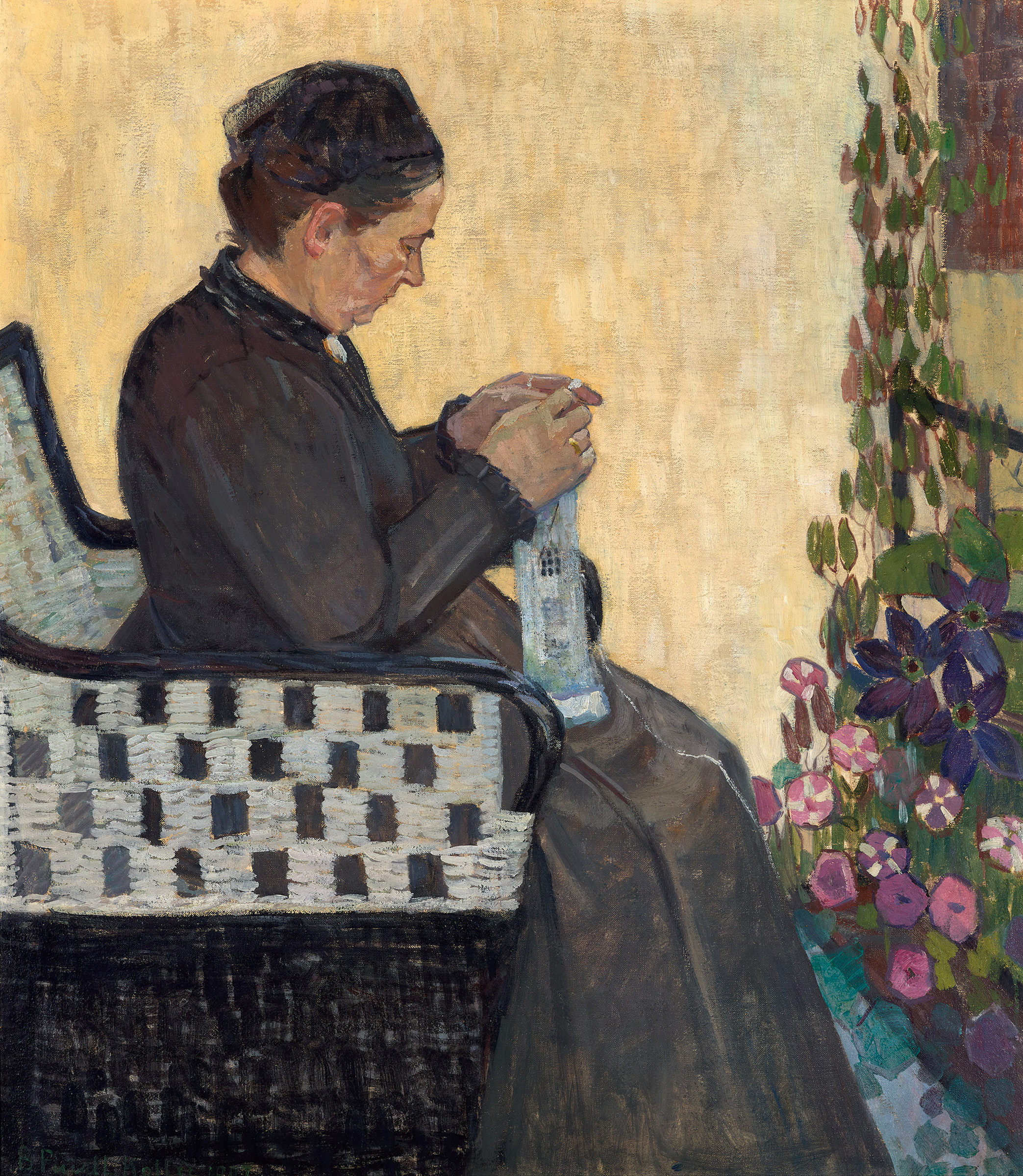 Broncia Koller-Pinell, The Artist’s Mother (Die Mutter der Künstlerin), 1907. Oil on canvas. 91 x 77.5 cm. Artothek des Bundes, on permanent loan at the Belvedere, Vienna. Photo: © Österreichische Galerie Belvedere, Vienna