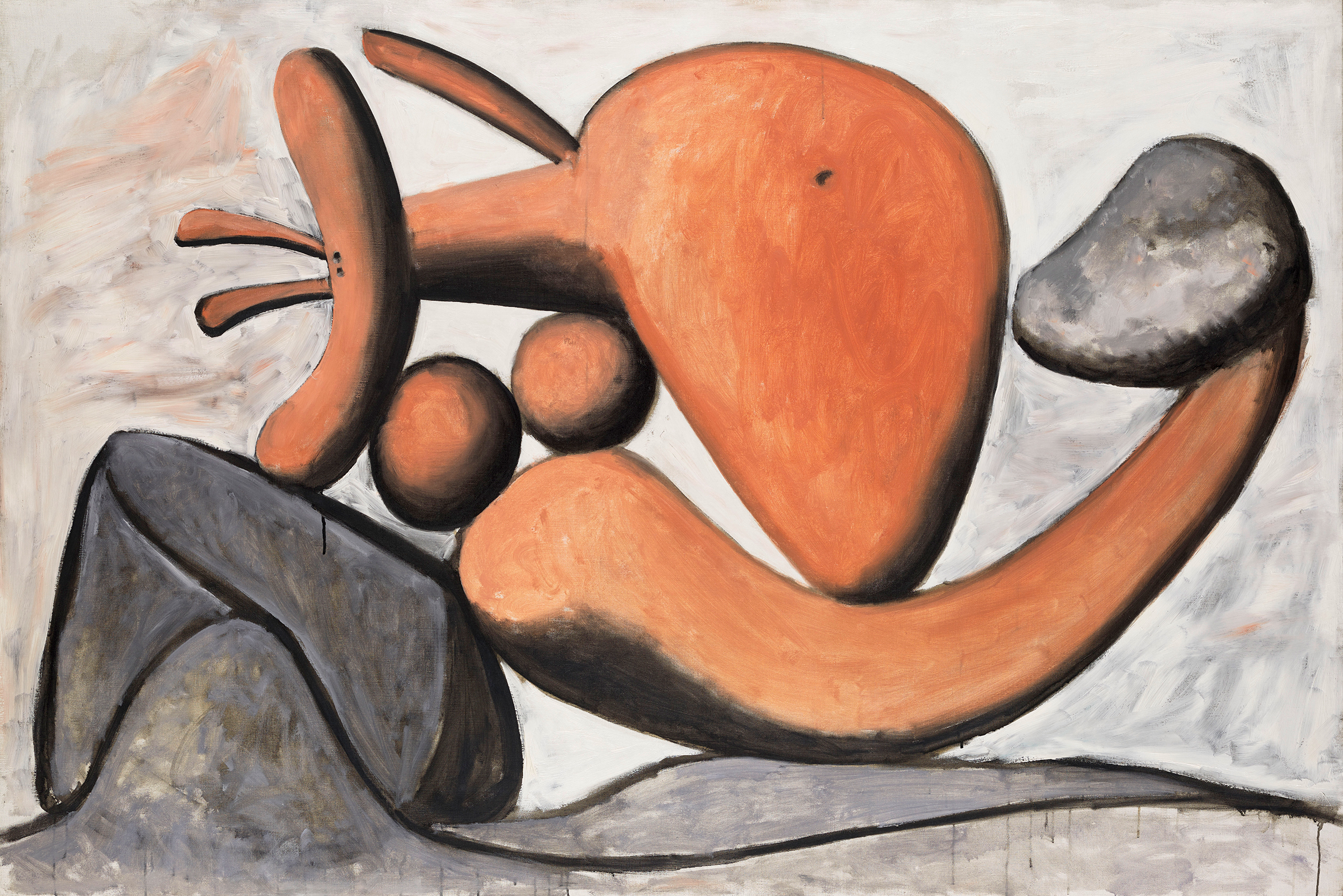 Pablo Picasso (1881-1973), Femme lançant une pierre (Woman Throwing a Stone), 1931. Photo: © RMN - Grand Palais - Mathieu Rabeau. Artwork: © Succession Picasso 2023
