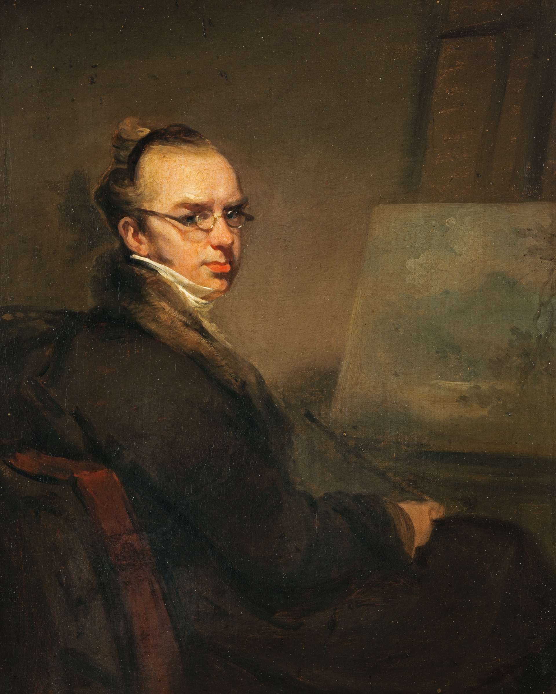 George Chinnery, Self-portrait, 1824-28, National Galleries of Scotland