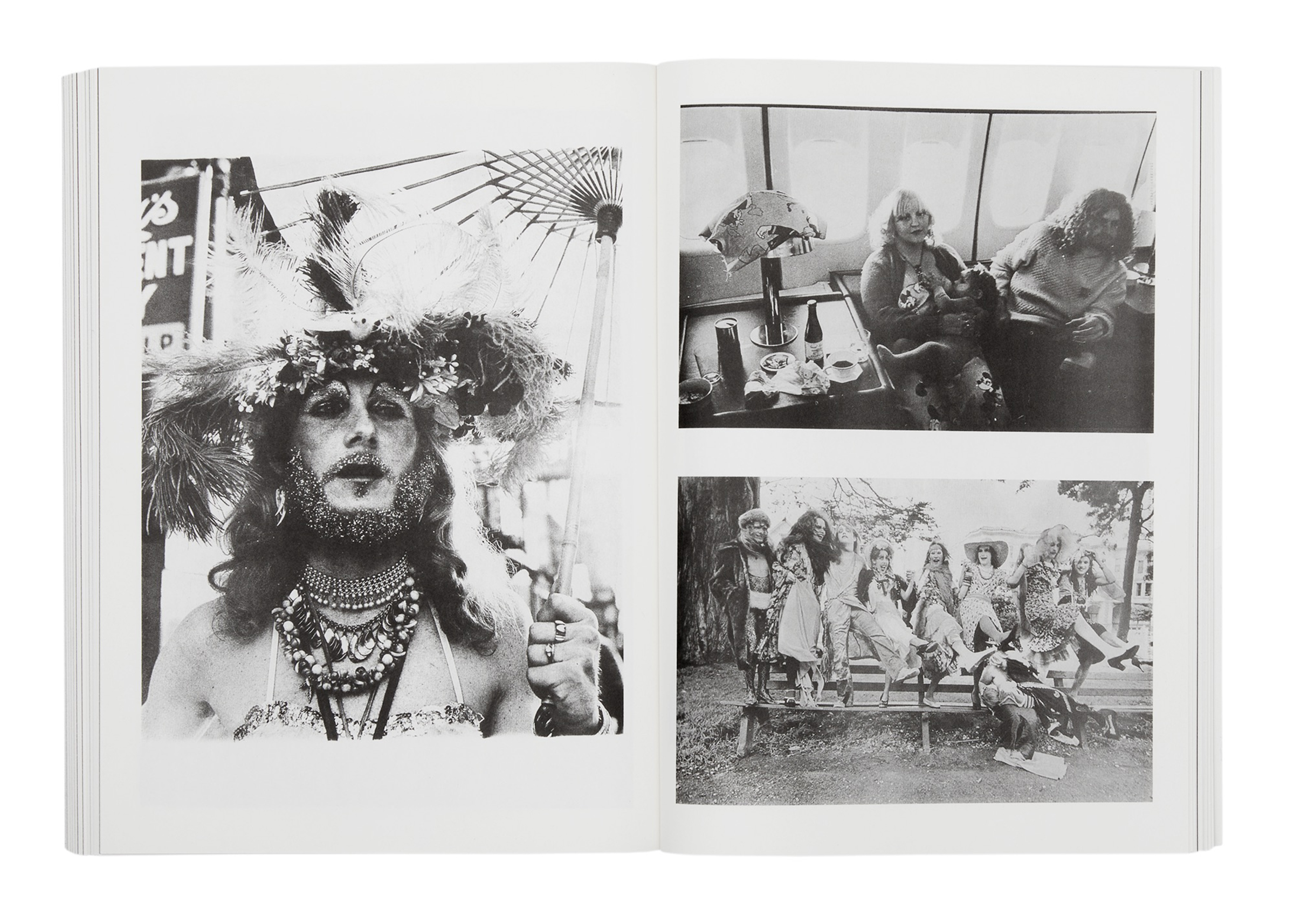 Newspaper magazine, with artwork by Peter Hujar