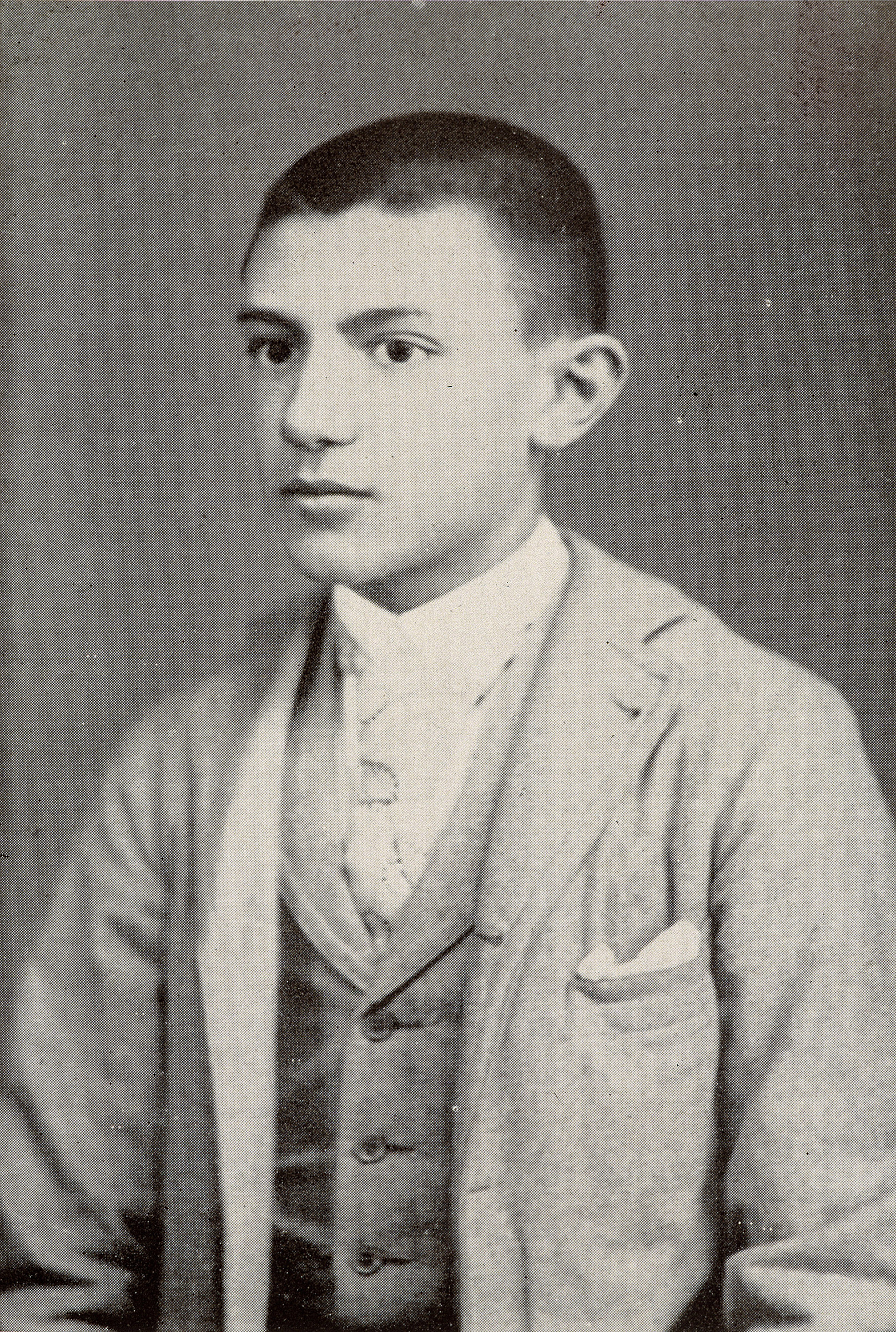 Pablo Picasso at 15 years old, 1896. Photo: © Leonard de Selva / Bridgeman Images. © Succession Picasso / DACS, London 2023